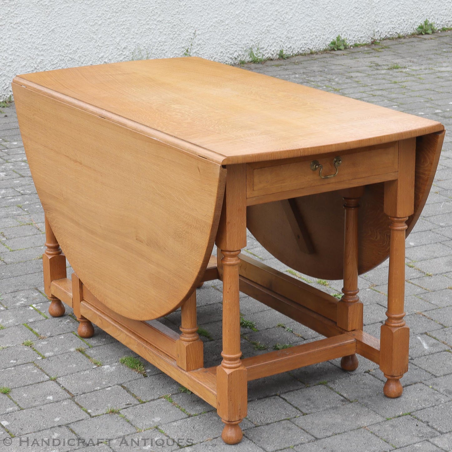 Peter Hall of Staveley Arts & Crafts Lakes School English Oak Dining Table