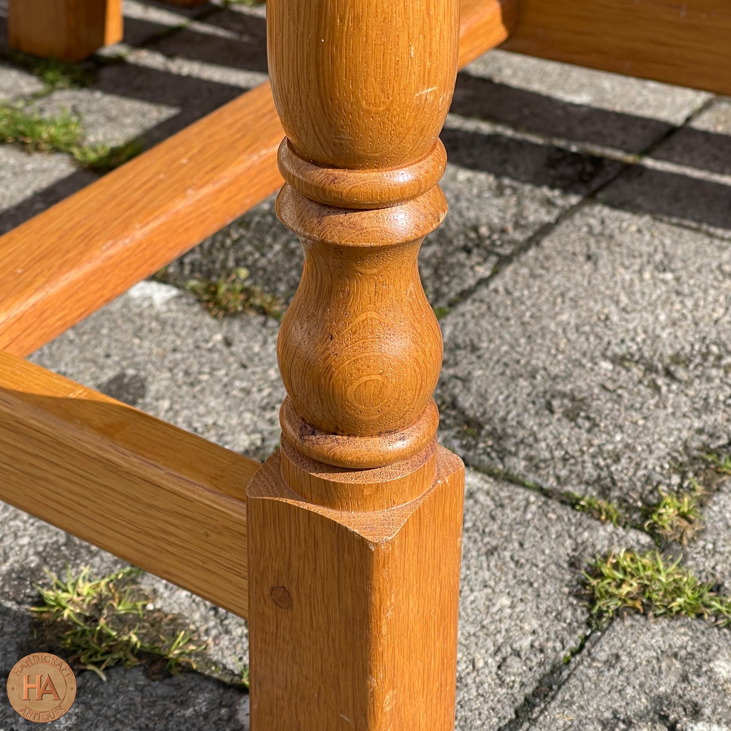 Set of 6 'Unicornman' Arts & Crafts Yorkshire School English Oak Chairs