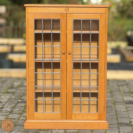 K. A. Wilkinson Arts & Crafts Yorkshire School English Oak Bookcase 1989.