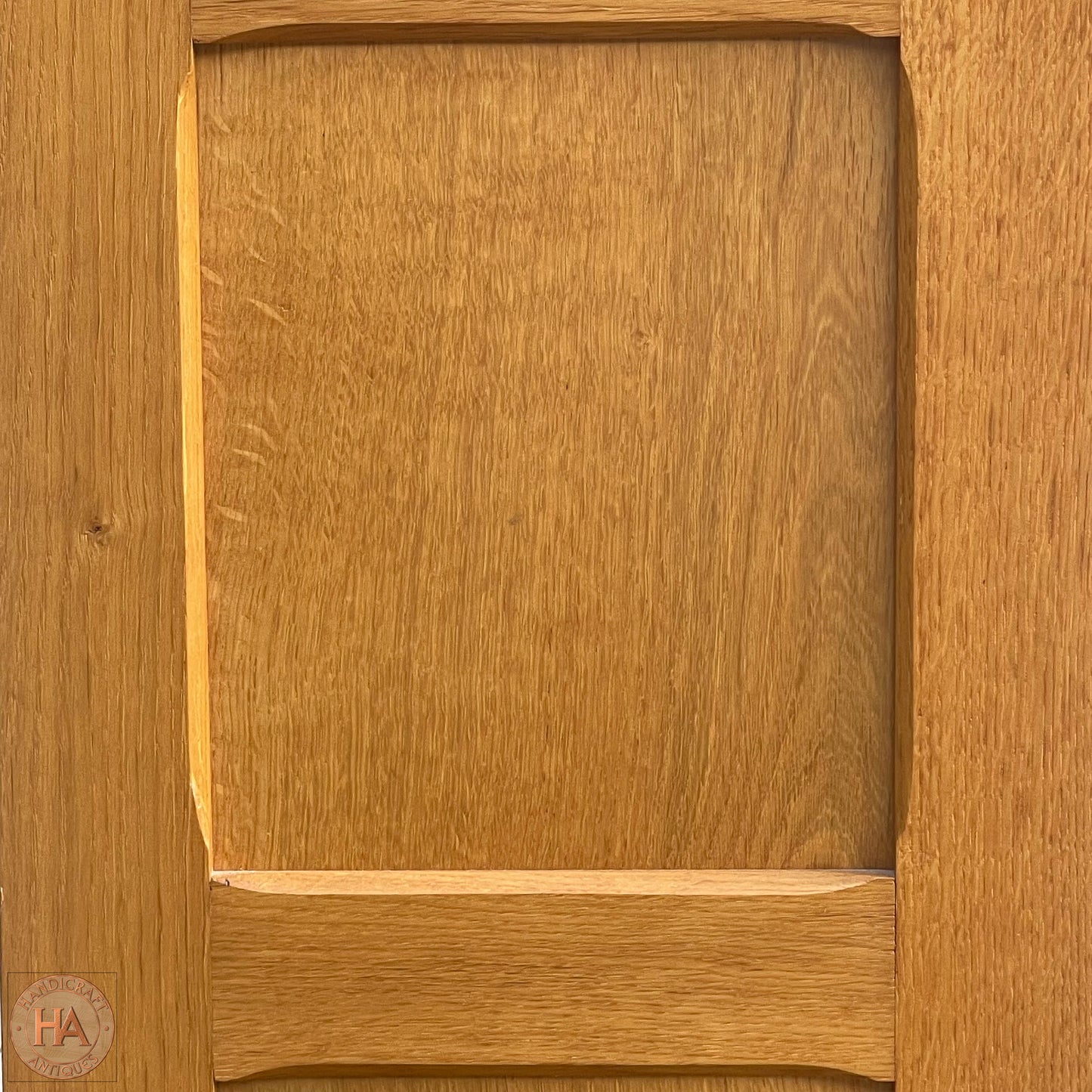 K. A. Wilkinson Arts & Crafts Yorkshire School English Oak Bookcase 1989.