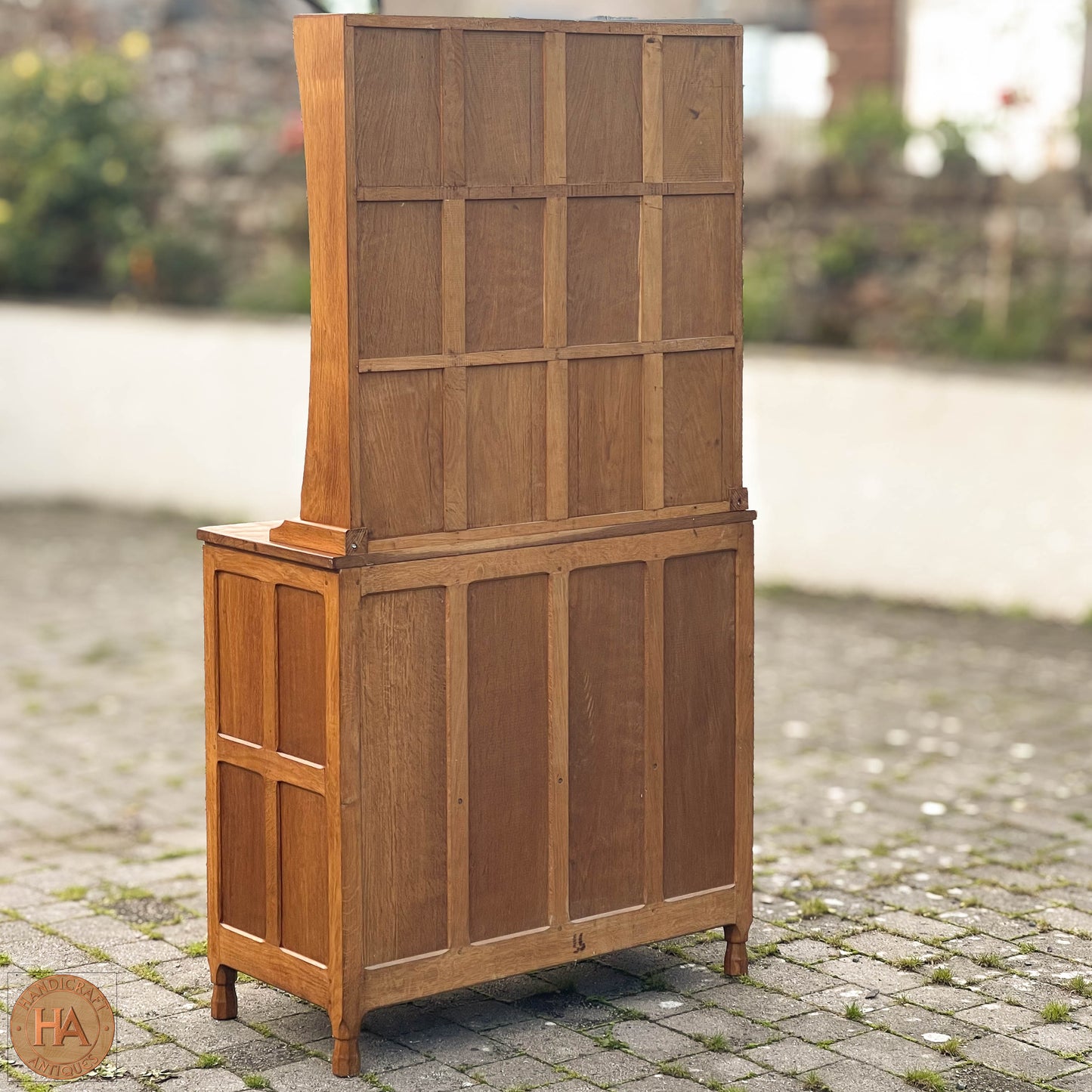 Derek 'Lizardman' Slater Arts & Crafts Yorkshire School English Oak Dresser
