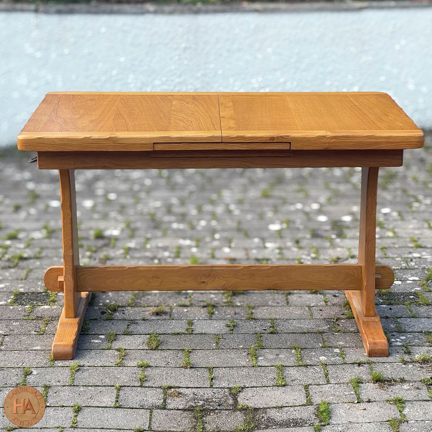 K. A. Wilkinson Arts & Crafts Yorkshire School English Oak Dining Table