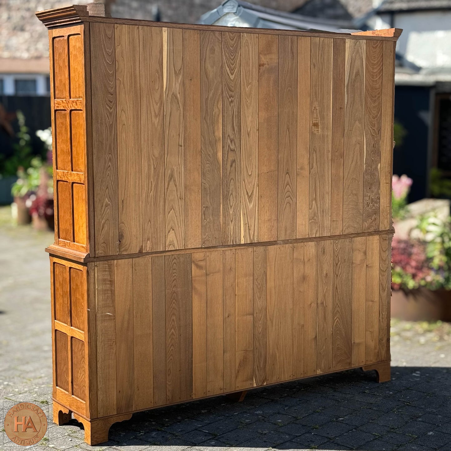 Acornman (Ex-Mouseman) Arts & Crafts Yorkshire School English Oak Dresser