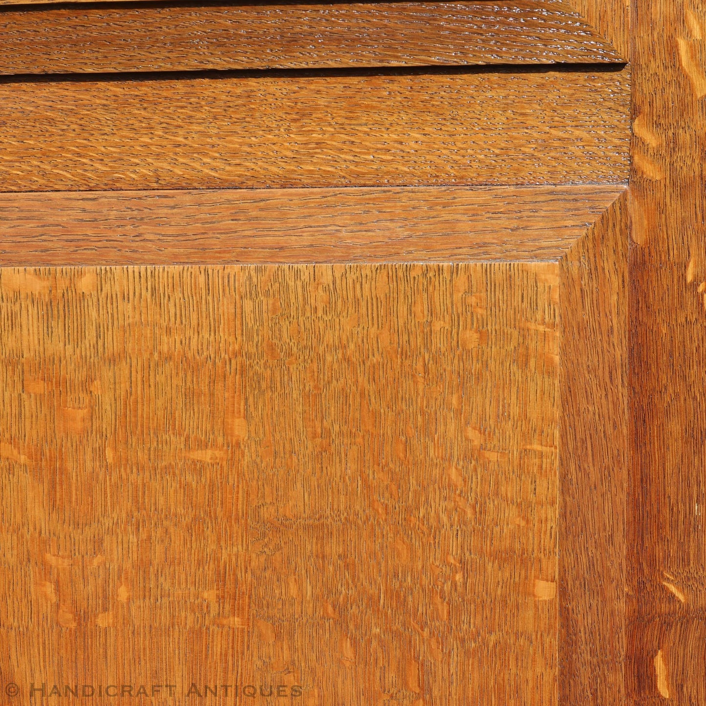 Brynmawr Furniture Company Arts & Crafts Cotswold School English Oak Wardrobe c. 1930.