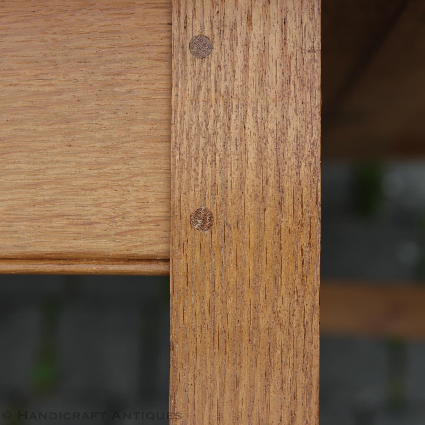 Peter Hall of Staveley Arts & Crafts Lakes School English Oak Dining Table