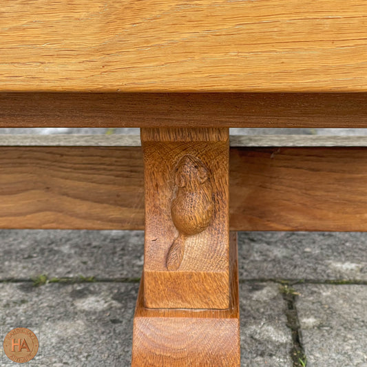Colin 'Beaverman' Almack (Ex-Mouseman) Arts & Crafts Yorkshire School Sideboard c. 1980.