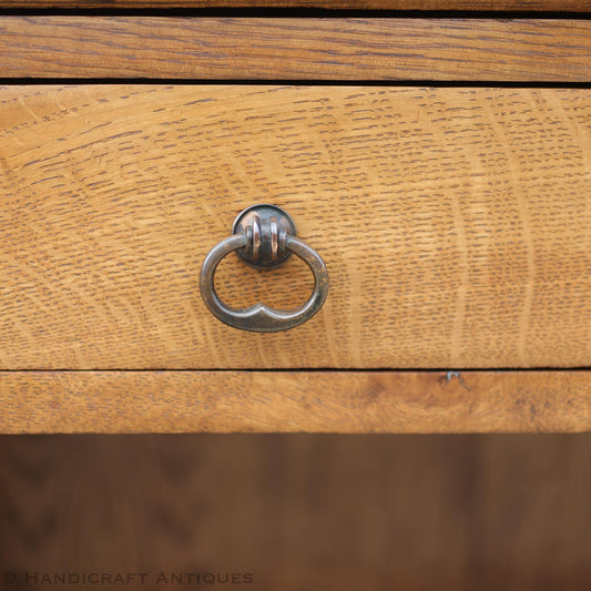 Liberty & Co Arts & Crafts Cotswold School ‘Chaucer’ English Oak Bureau