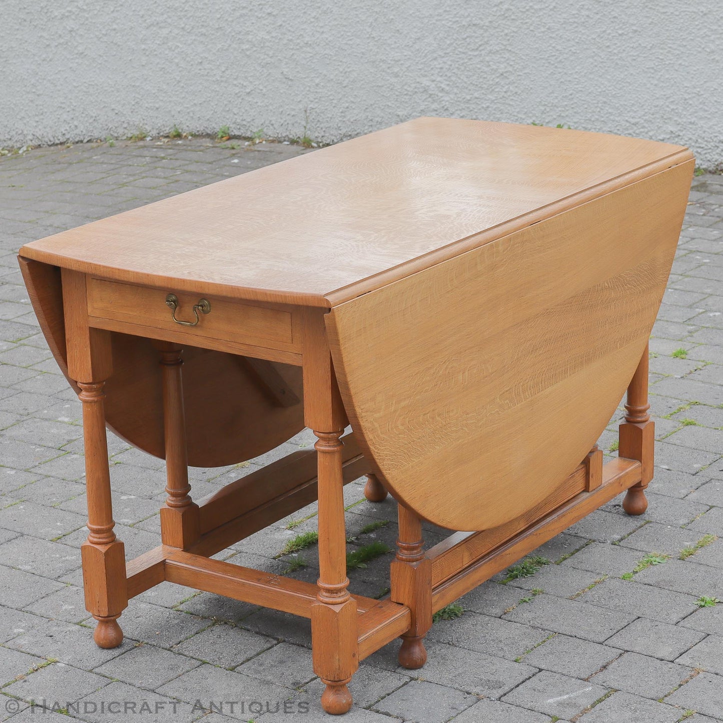 Peter Hall of Staveley Arts & Crafts Lakes School English Oak Dining Table