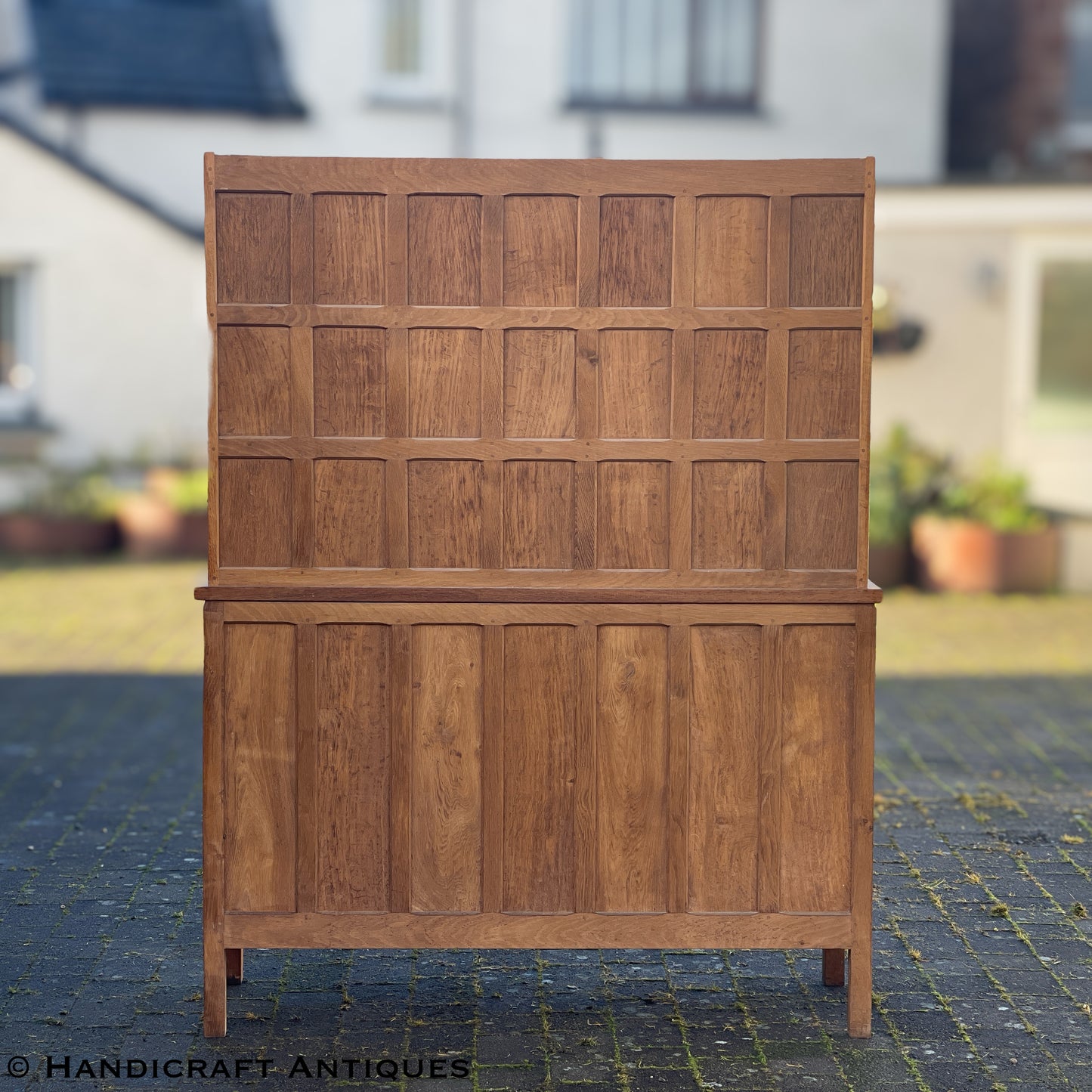 Cat & Mouseman (Ex-Mouseman) Arts & Crafts Yorkshire School English Oak Dresser