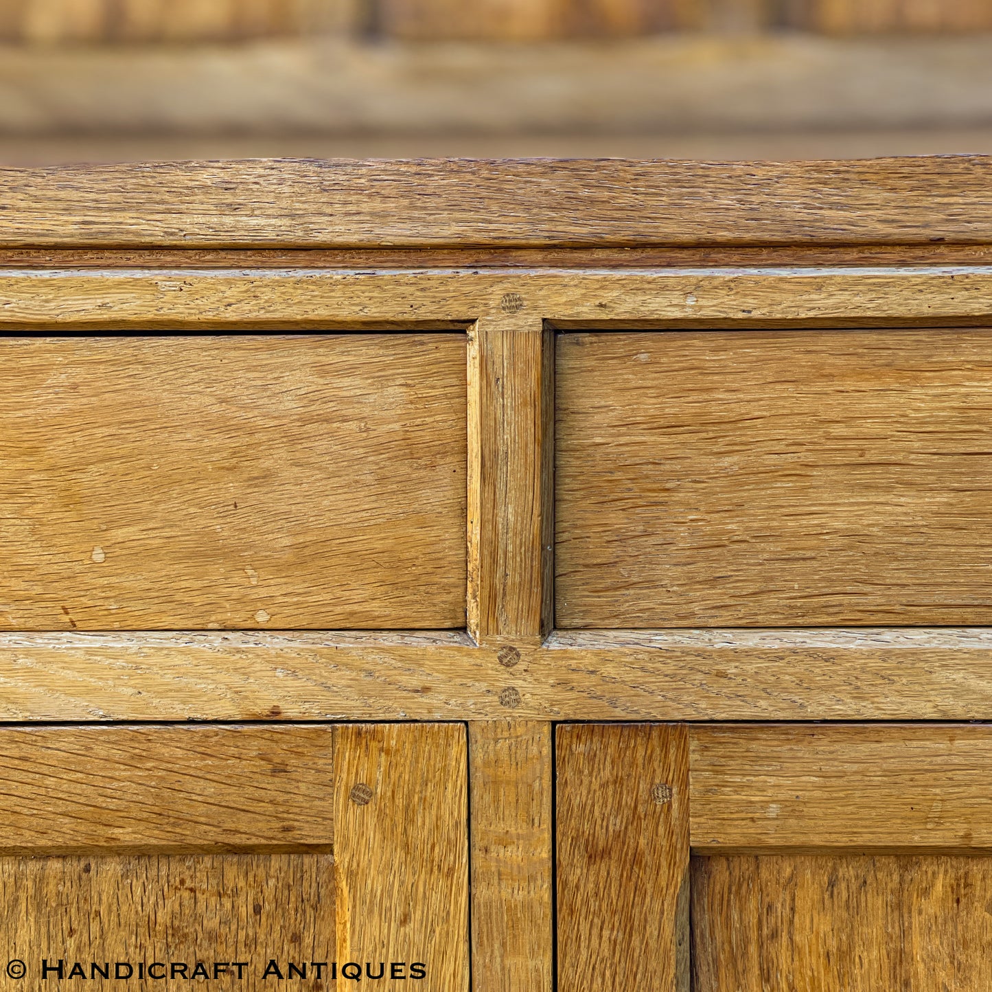 Cat & Mouseman (Ex-Mouseman) Arts & Crafts Yorkshire School English Oak Dresser