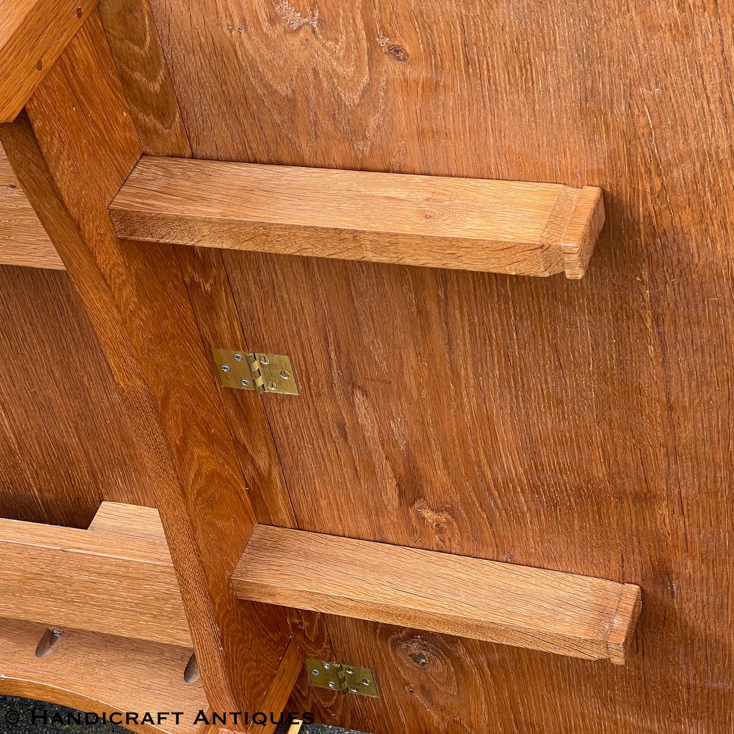 Albert Harrison Arts & Crafts Yorkshire School English Oak Dining Table