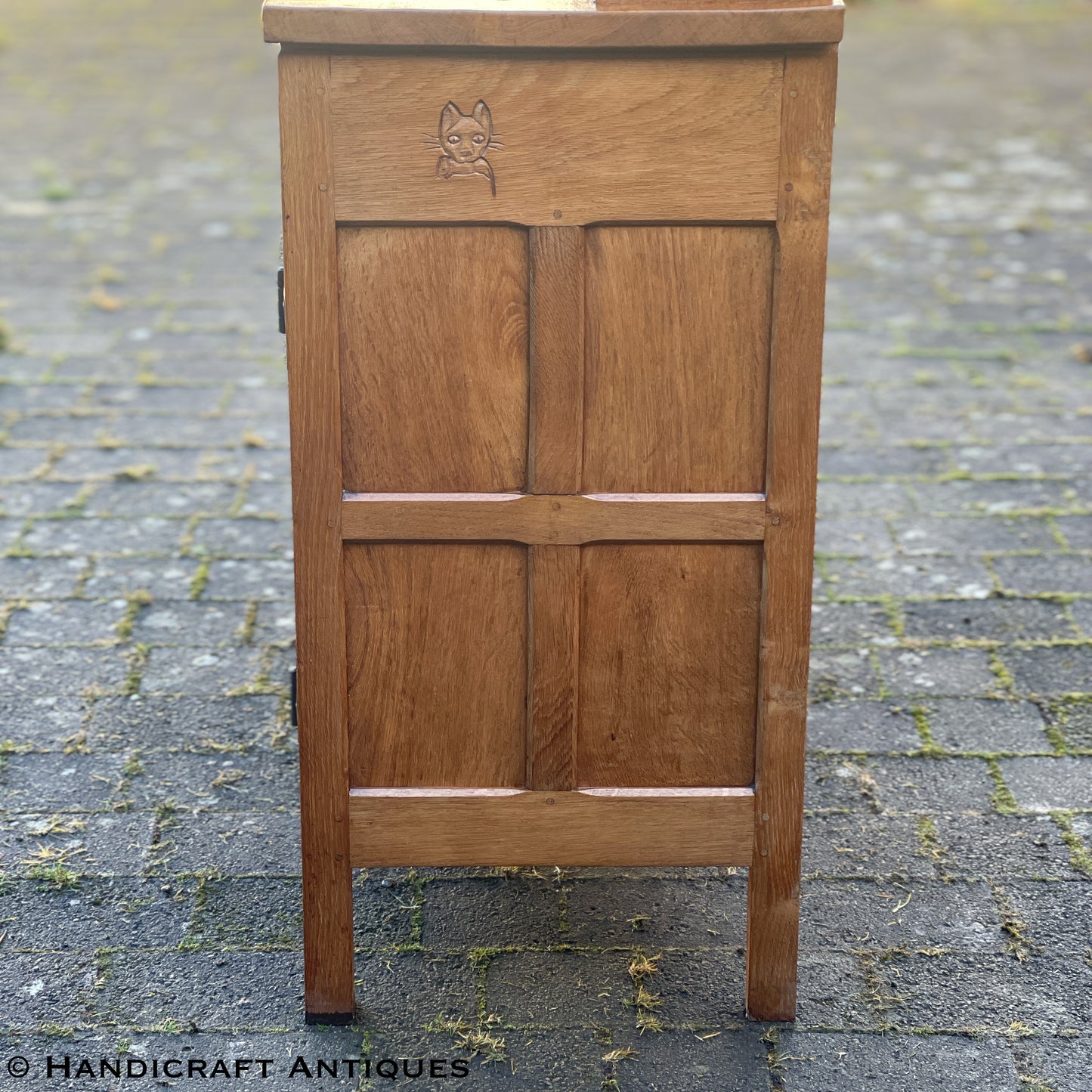 Cat & Mouseman (Ex-Mouseman) Arts & Crafts Yorkshire School English Oak Dresser