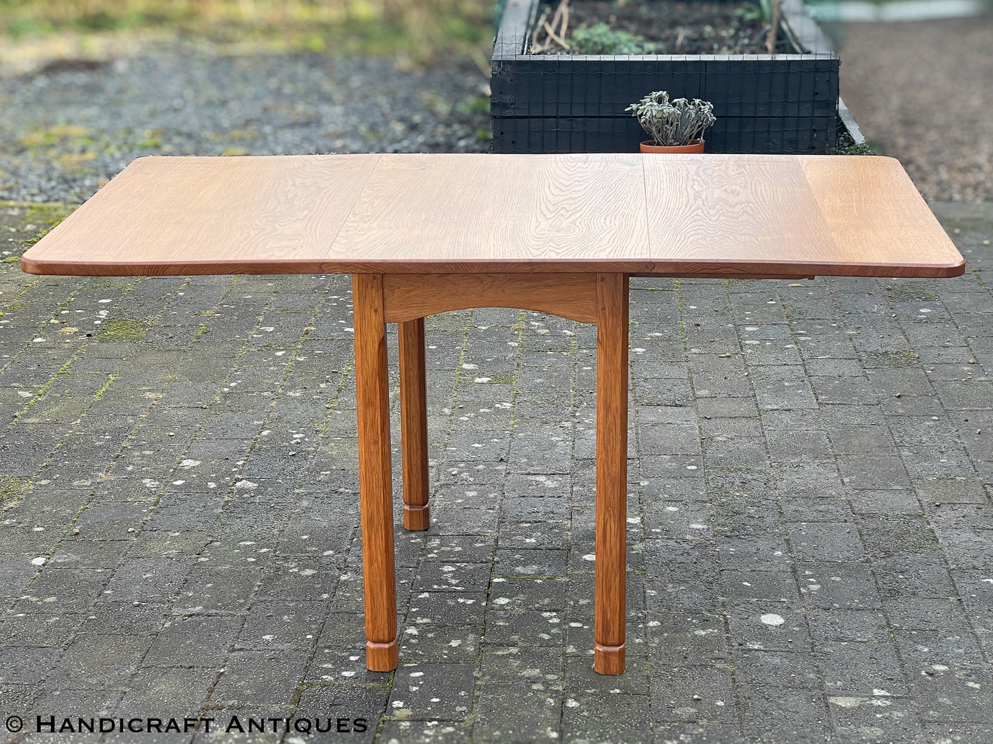Albert Harrison Arts & Crafts Yorkshire School English Oak Dining Table