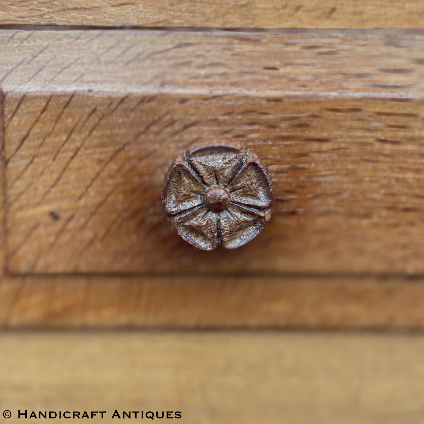 Colin 'Beaverman' Almack (Ex-Mouseman) Arts & Crafts Yorkshire School English Oak Sideboard