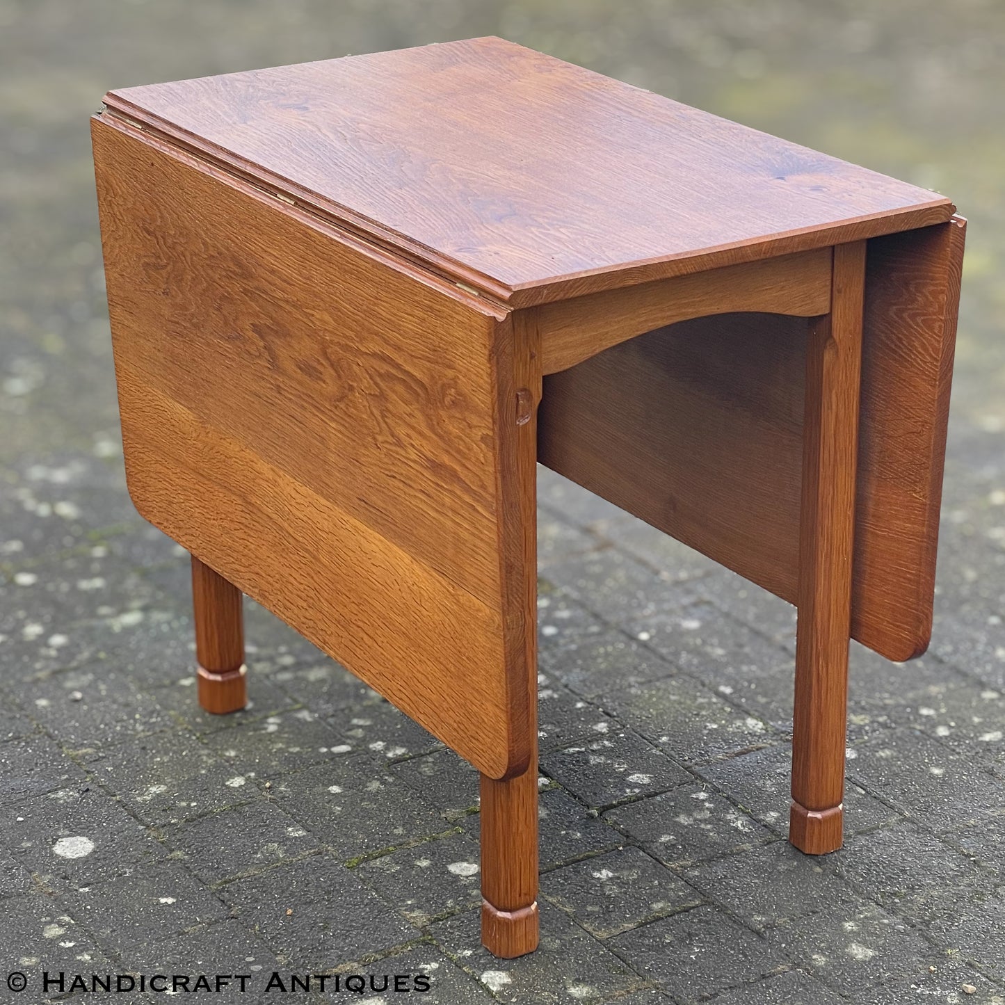 Albert Harrison Arts & Crafts Yorkshire School English Oak Dining Table