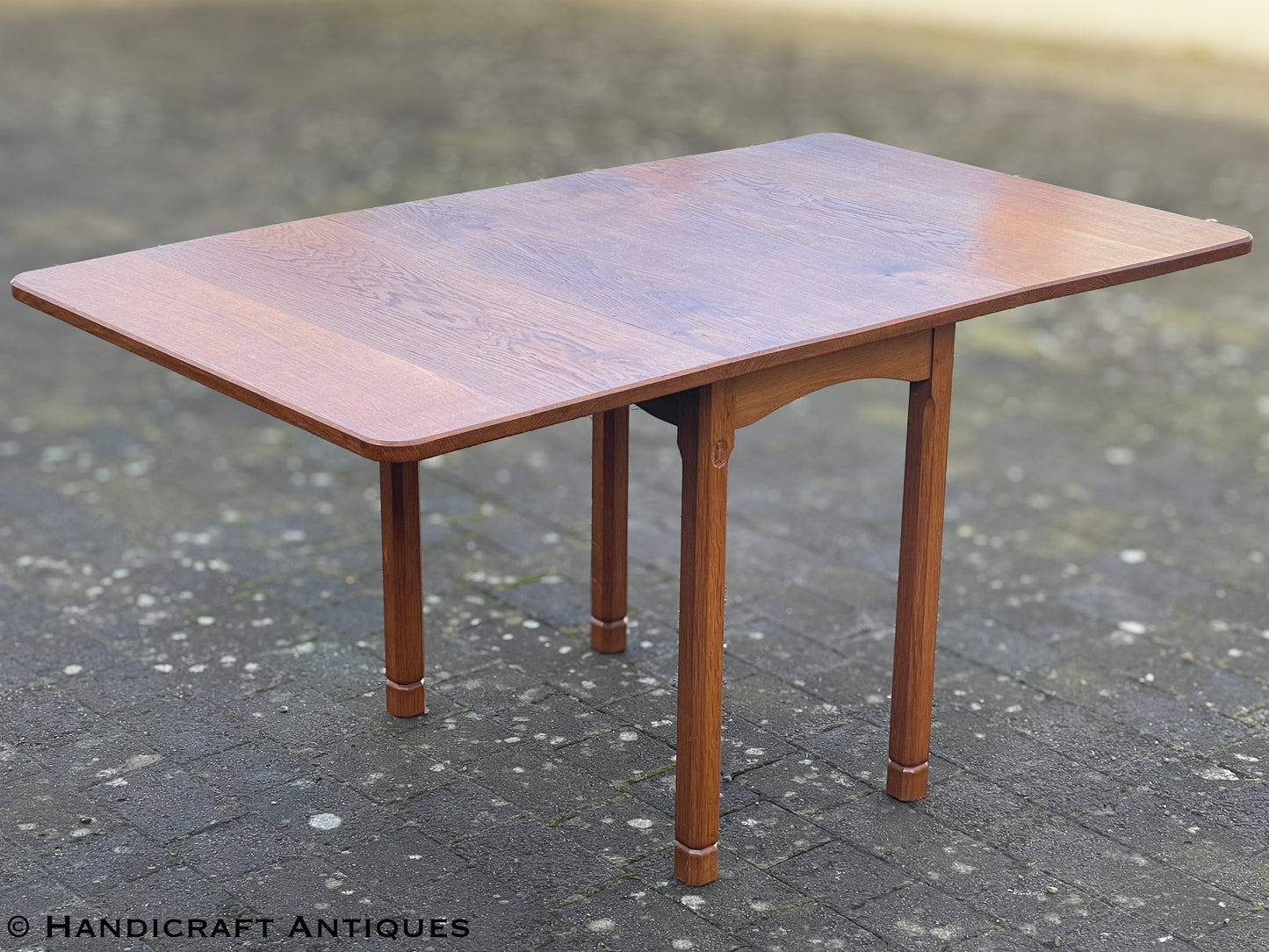 Albert Harrison Arts & Crafts Yorkshire School English Oak Dining Table