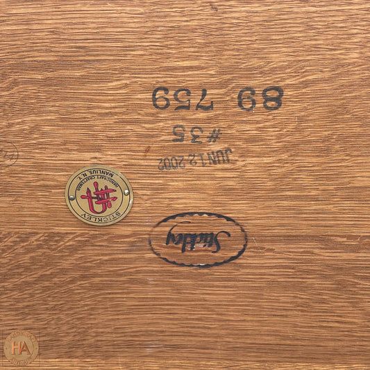 Stickley Arts & Crafts Mission School Oak Coffee Table 2001.