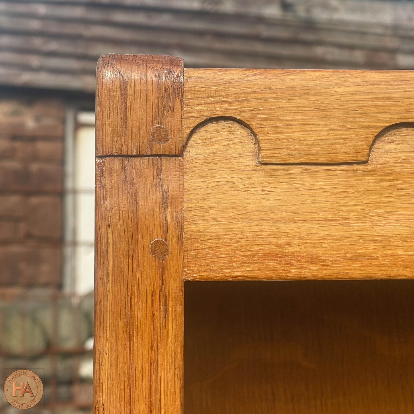 Cat & Mouseman (Ex-Mouseman) Arts & Crafts Yorkshire School English Oak Dresser