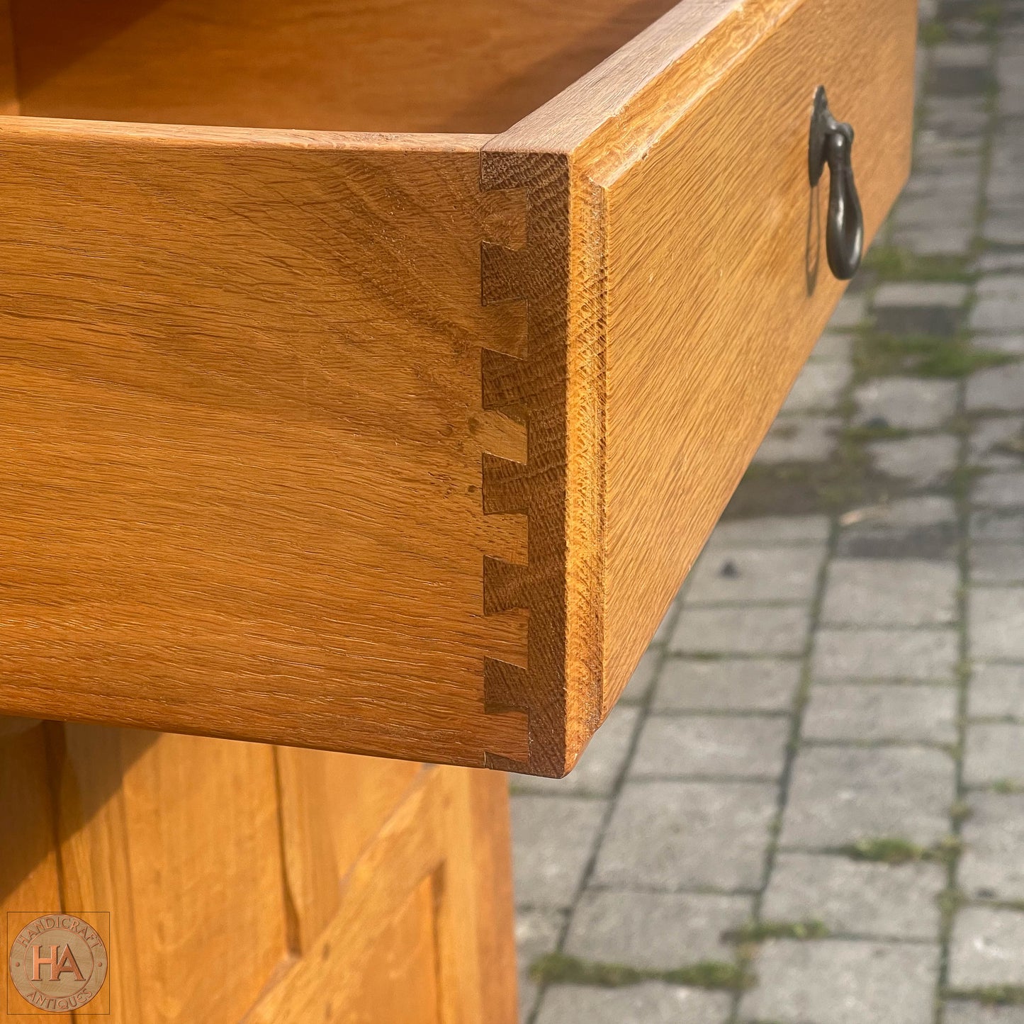 Cat & Mouseman (Ex-Mouseman) Arts & Crafts Yorkshire School English Oak Dresser