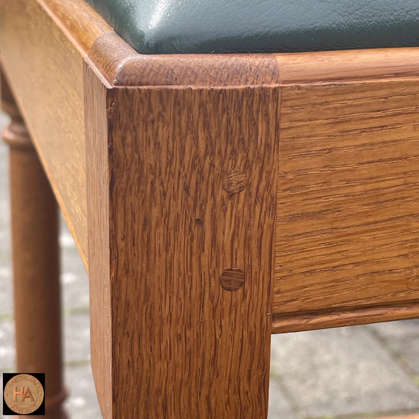 8 Peter Hall of Staveley Arts & Crafts Lakes School Oak ‘Ambleside’ Chairs