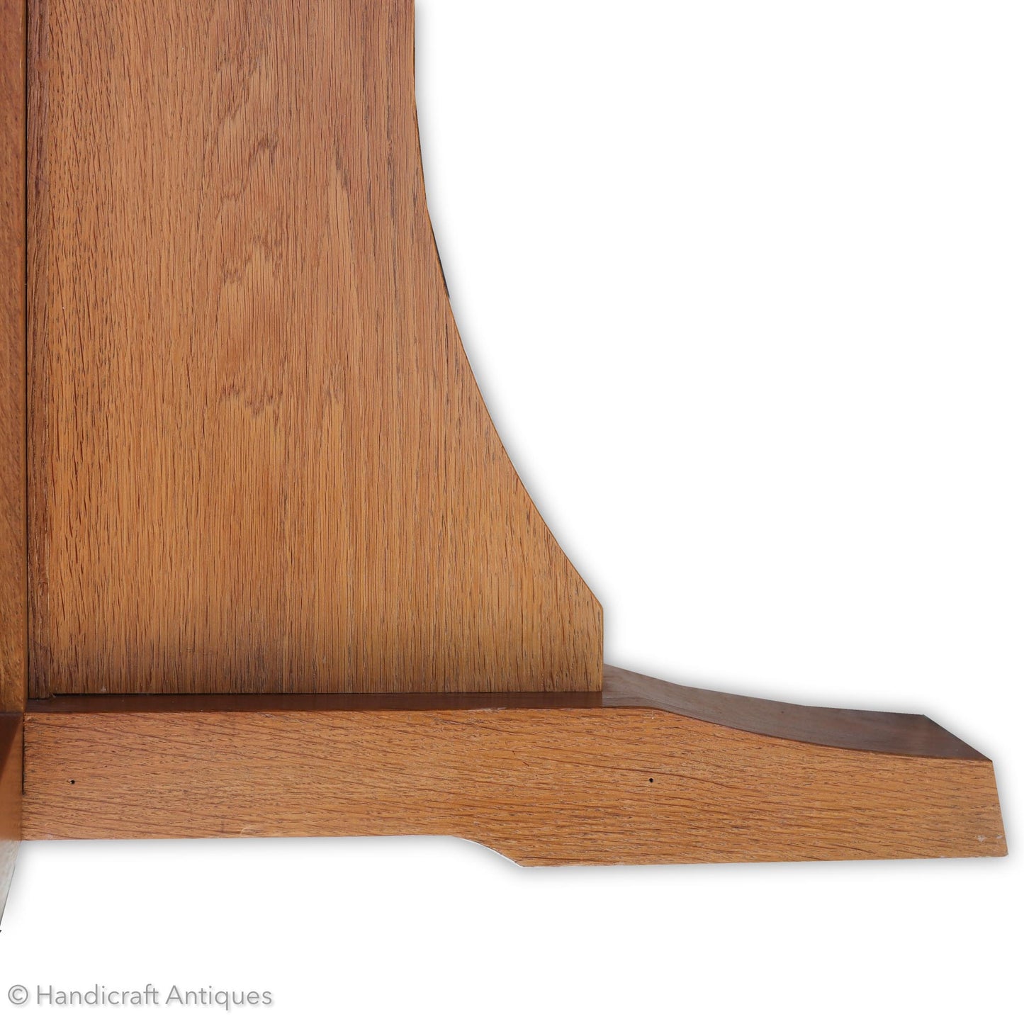 Arts & Crafts Yorkshire School English Oak Dining Table