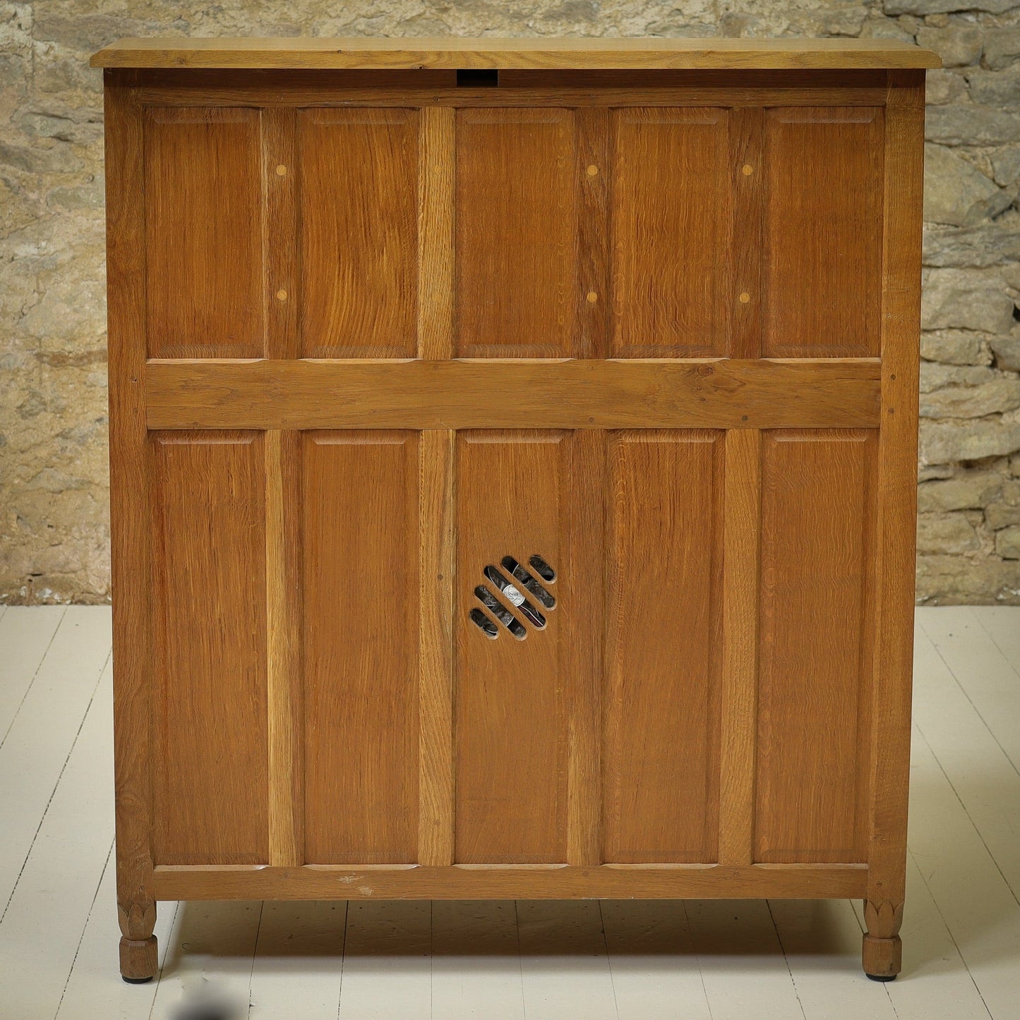 Bob ‘Wrenman’ Hunter Arts & Crafts Yorkshire School Oak Bureau