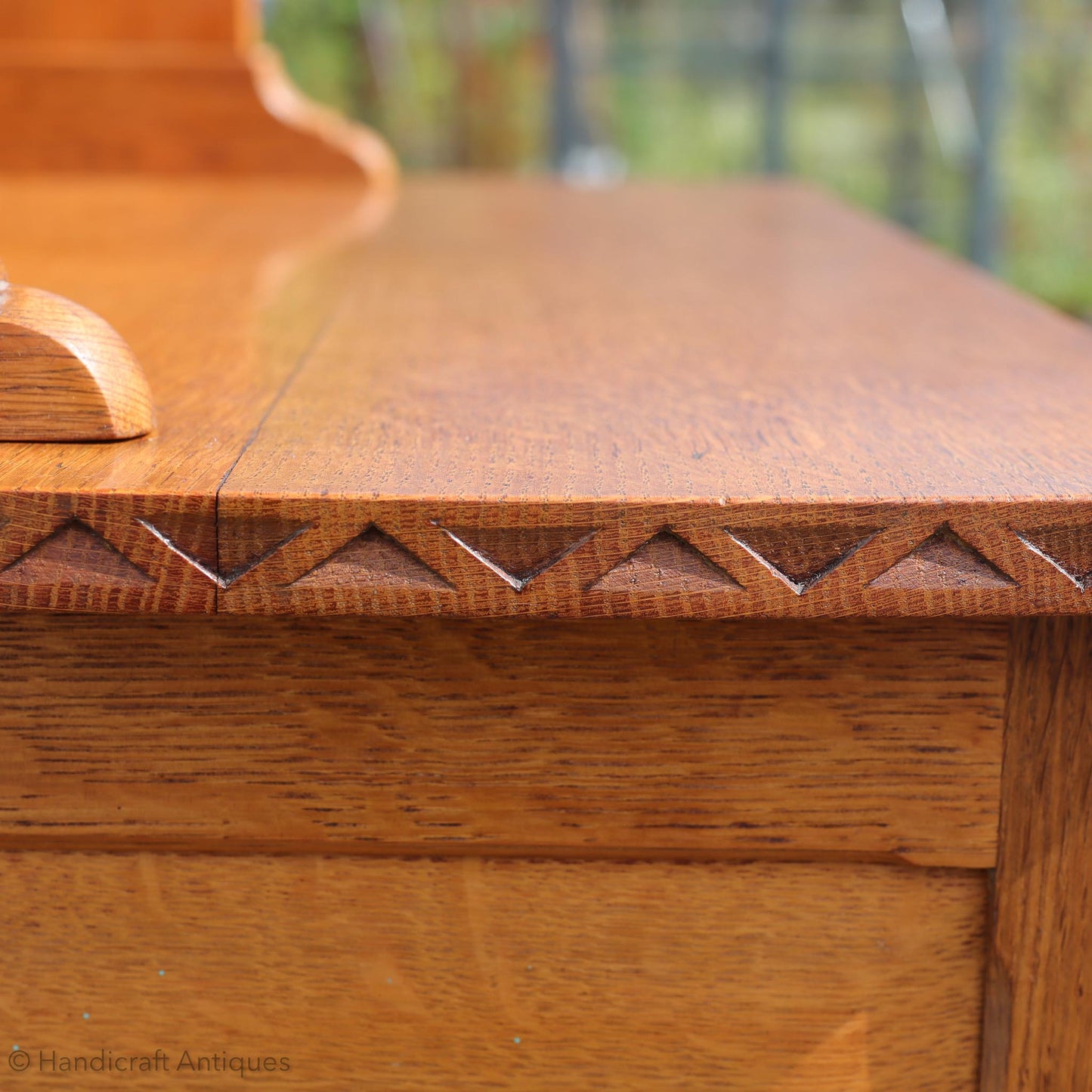 Arts & Crafts Cotswold School English Oak Dresser