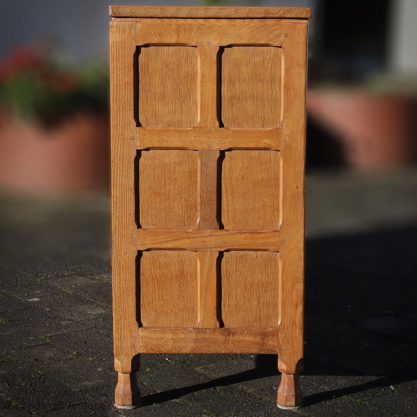 Arts & Crafts Yorkshire School English Oak Dresser c. 1970.