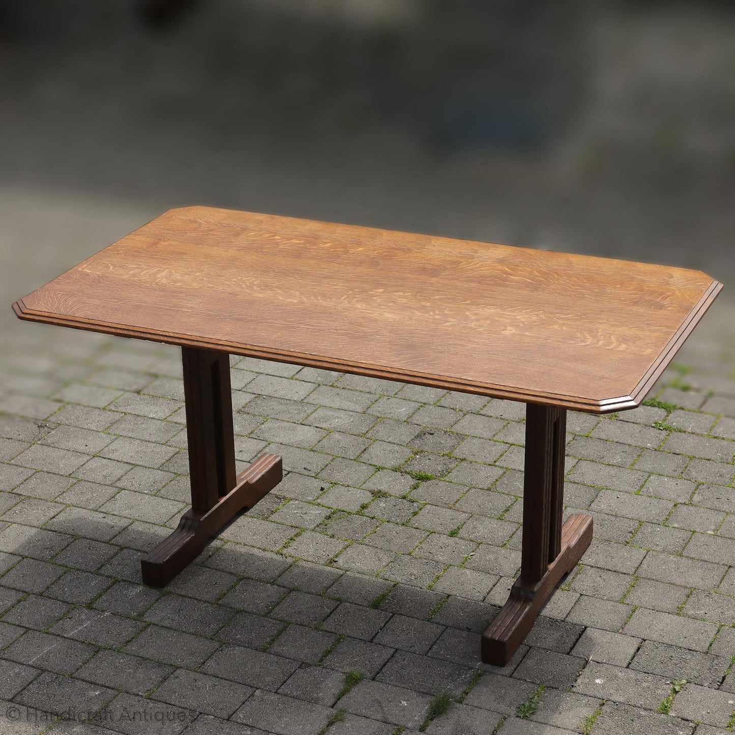 Betty Joel (Token Works) Arts & Crafts Cotswold School English Oak Dining Table 1932