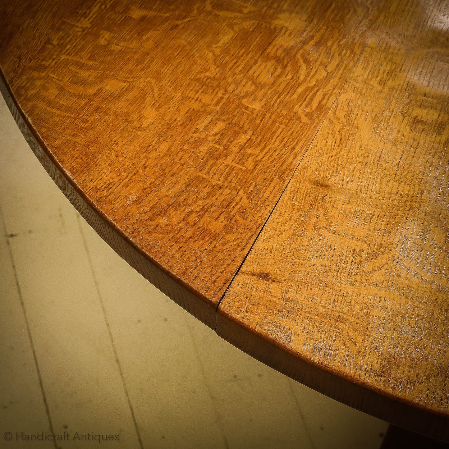 Robert 'Mouseman' Thompson Arts & Crafts Yorkshire School Oak Dining Table