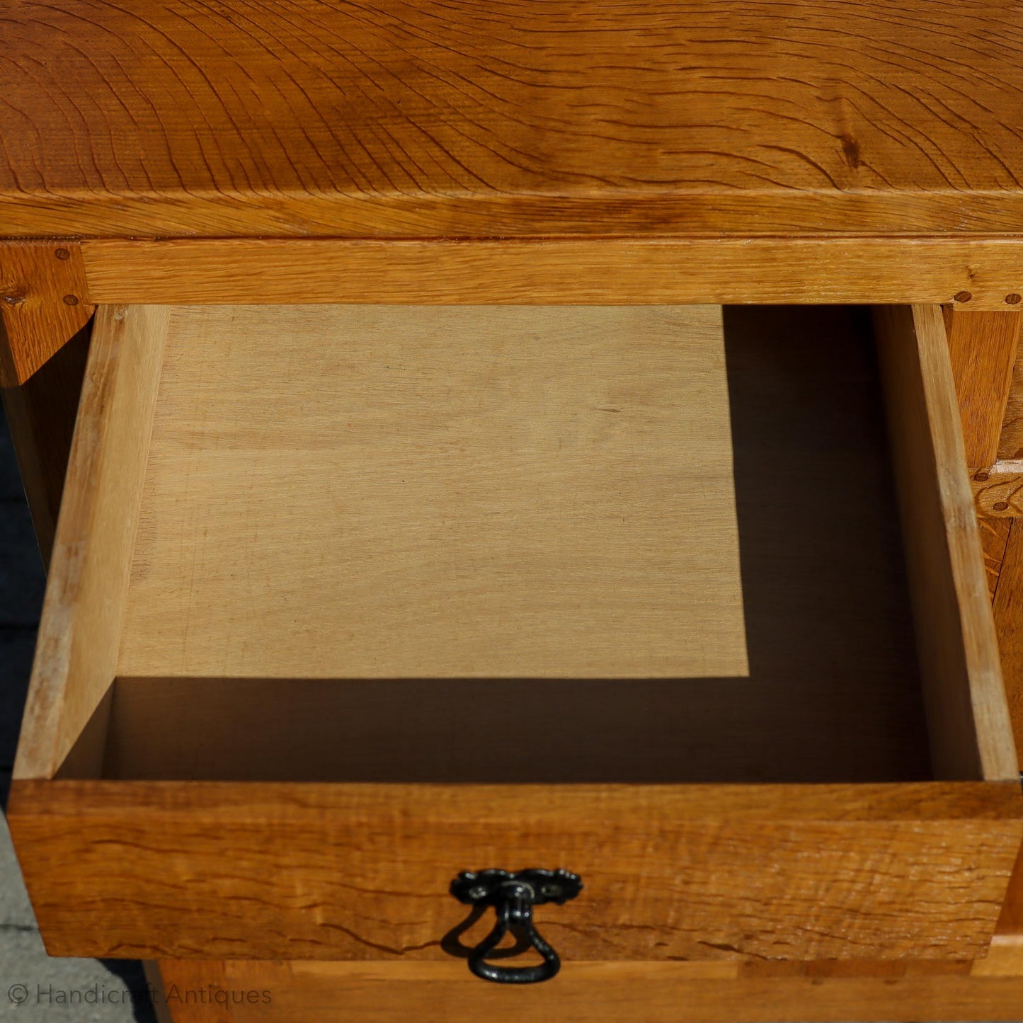 Eagleman (Ex-Mouseman) Arts & Crafts Yorkshire School English Oak Dresser