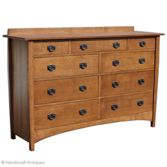 Stickley Arts & Crafts Mission School Oak ‘Master Dresser’ Chest of Drawers