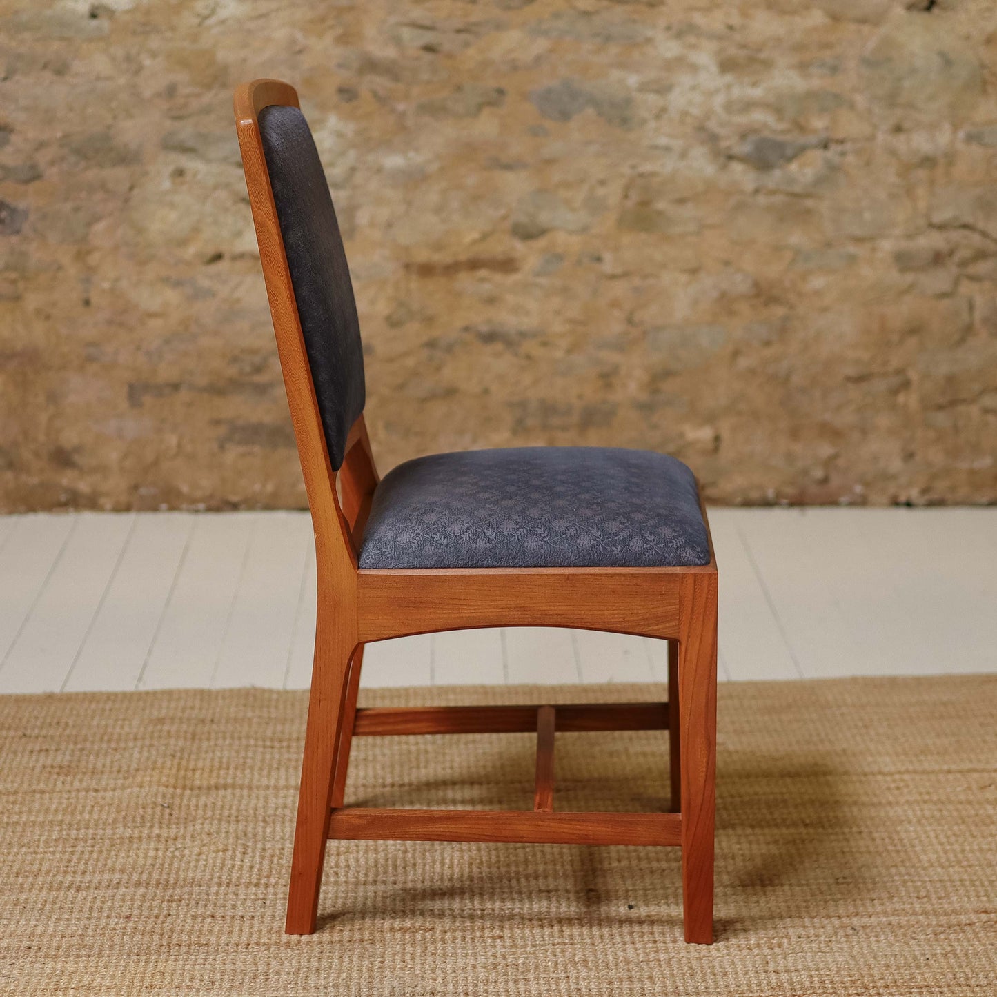 Set of 6 Peter Hall of Staveley Arts & Crafts Lakes School Willow ‘Oxford’ Chairs