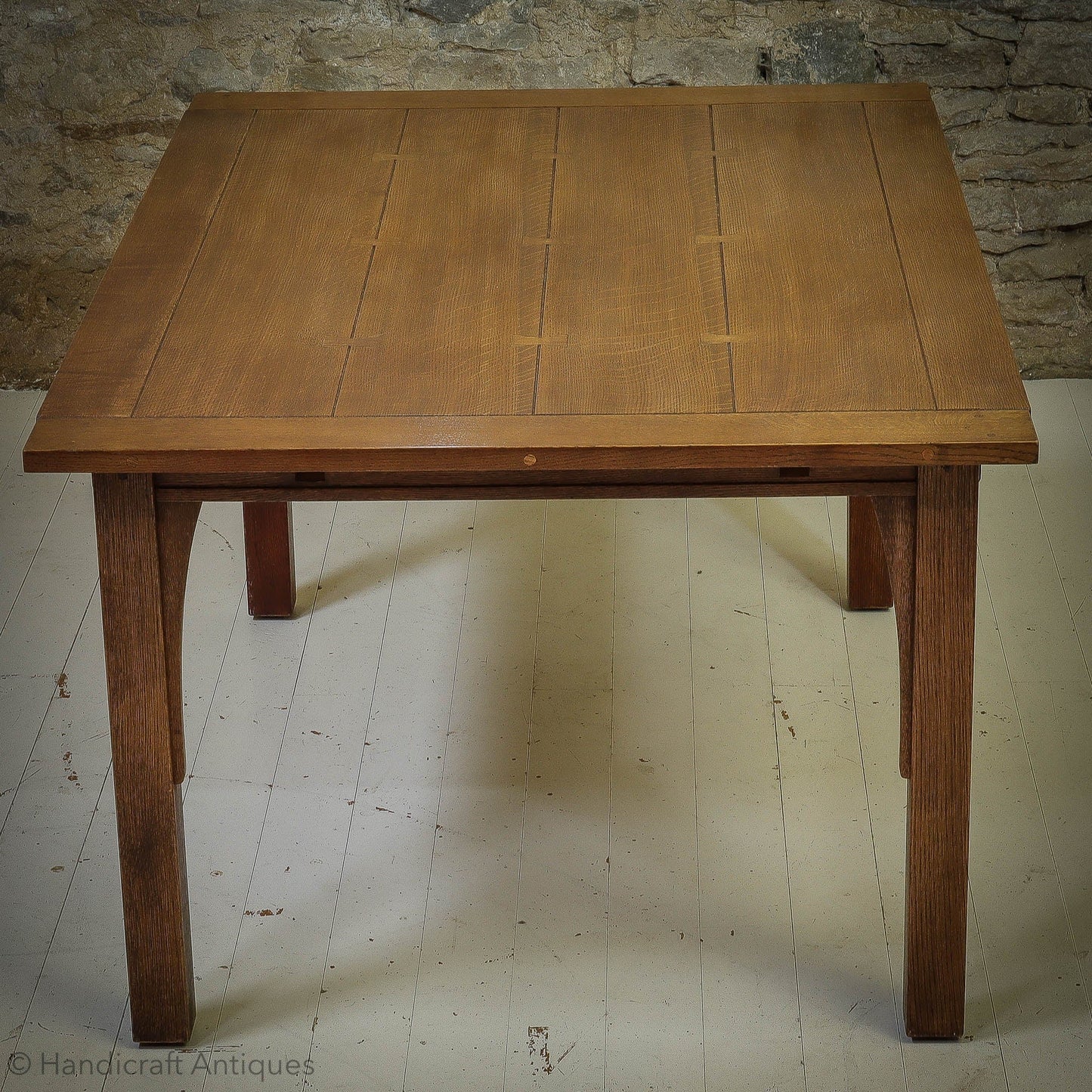 Stickley Furniture Arts & Crafts Mission School Oak Dining Table