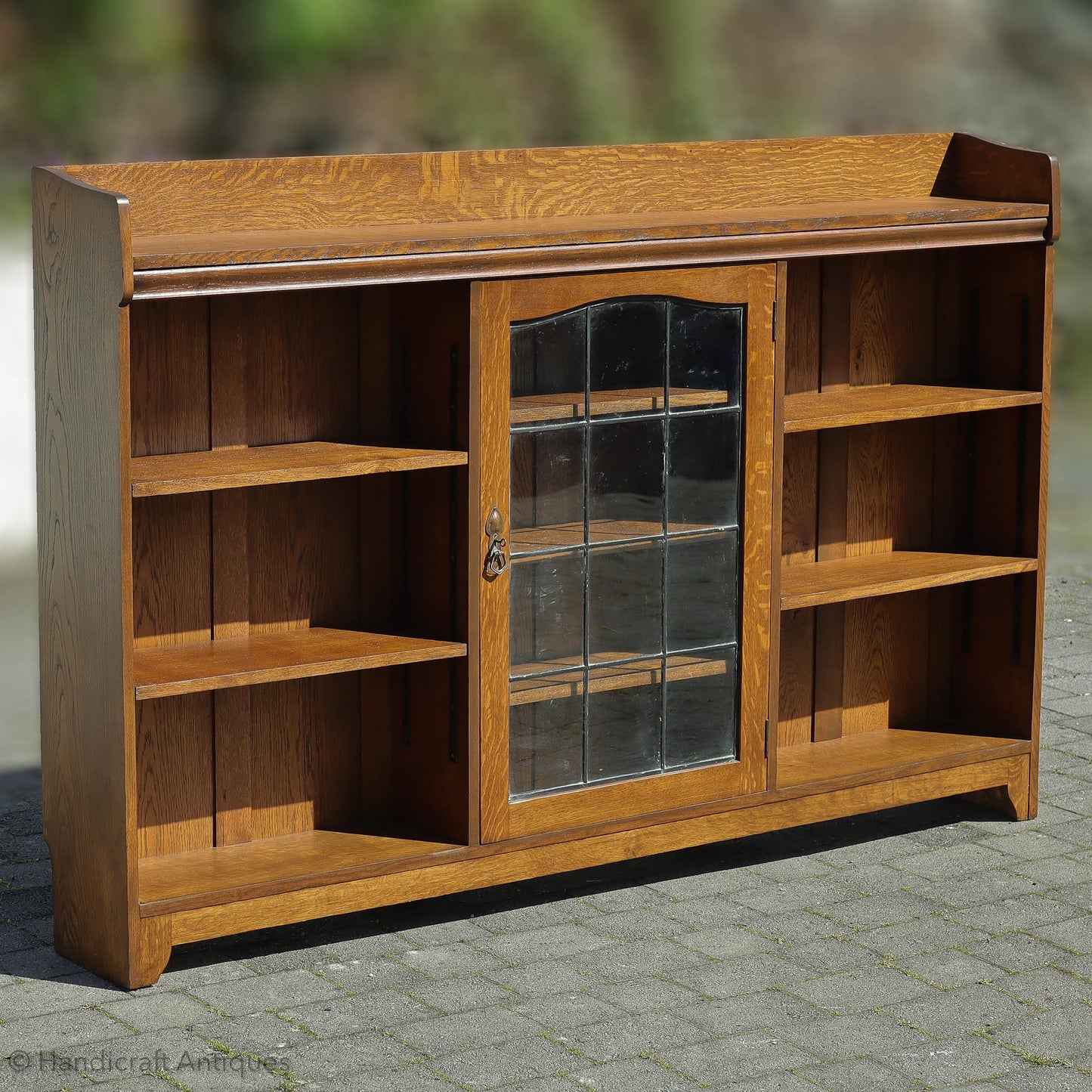 Liberty & Co Arts & Crafts Cotswold School English Oak Bookcase