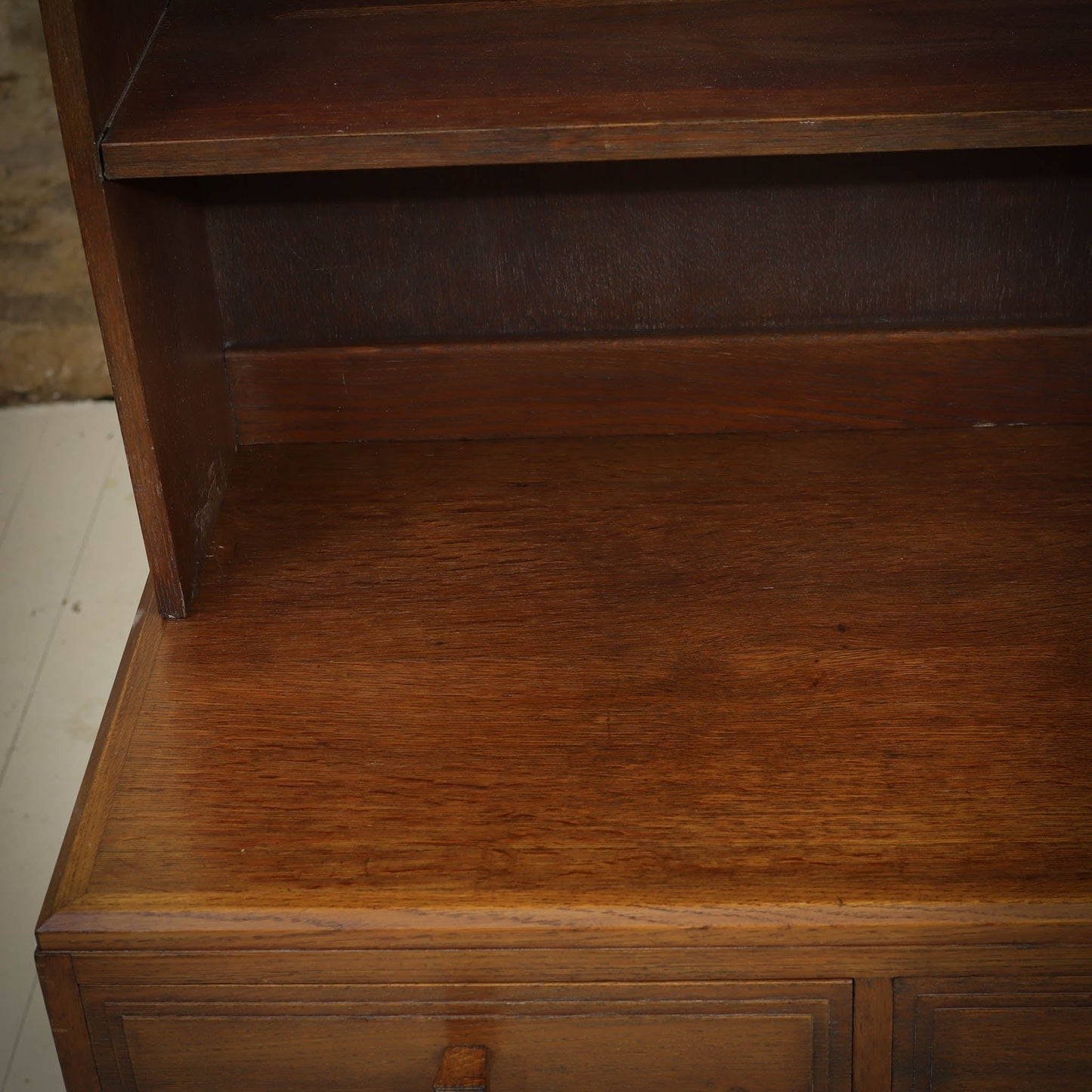 Brynmawr Furniture Company Arts & Crafts Cotswold School Oak Dresser C. 1930