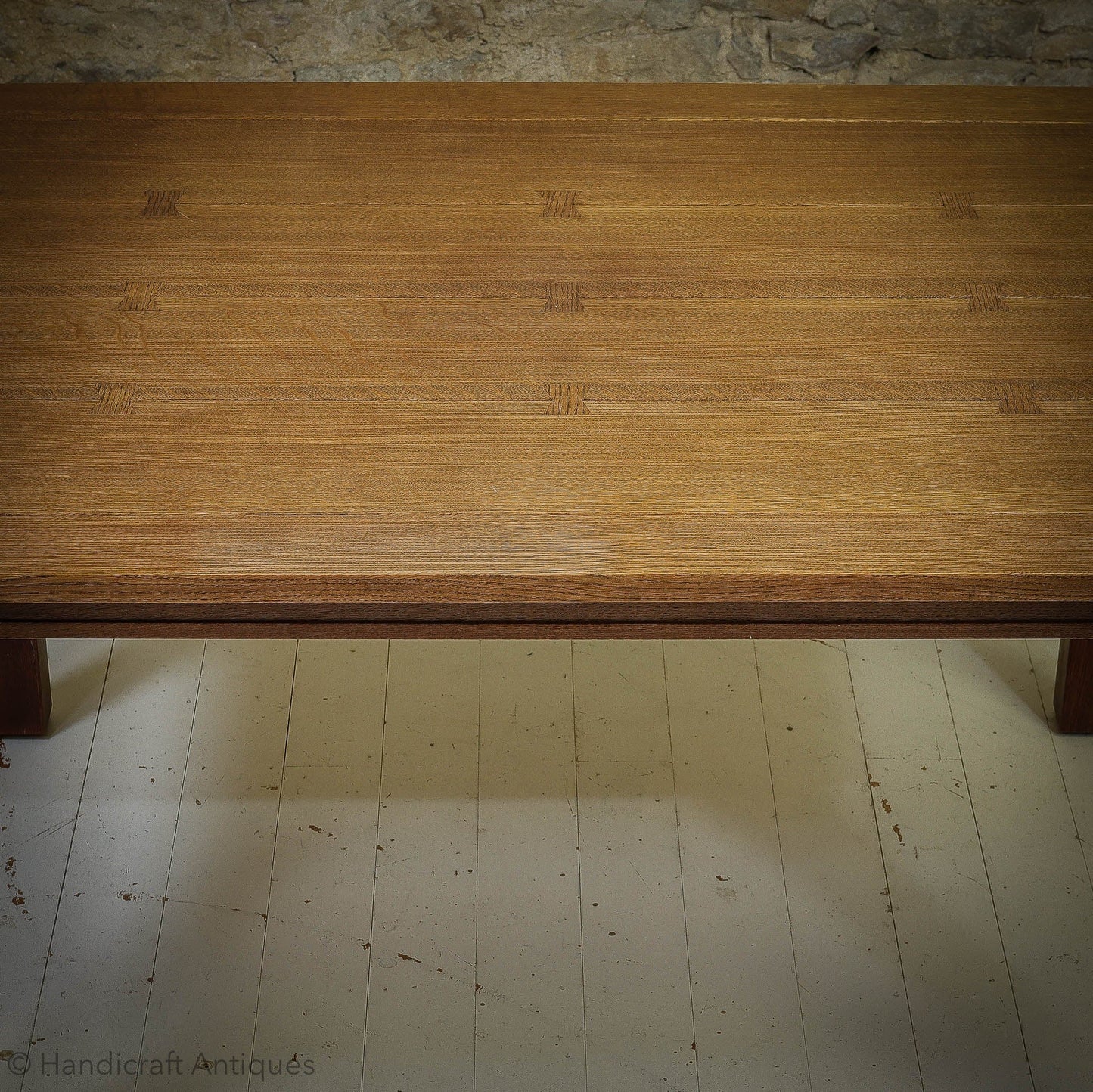 Stickley Furniture Arts & Crafts Mission School Oak Dining Table