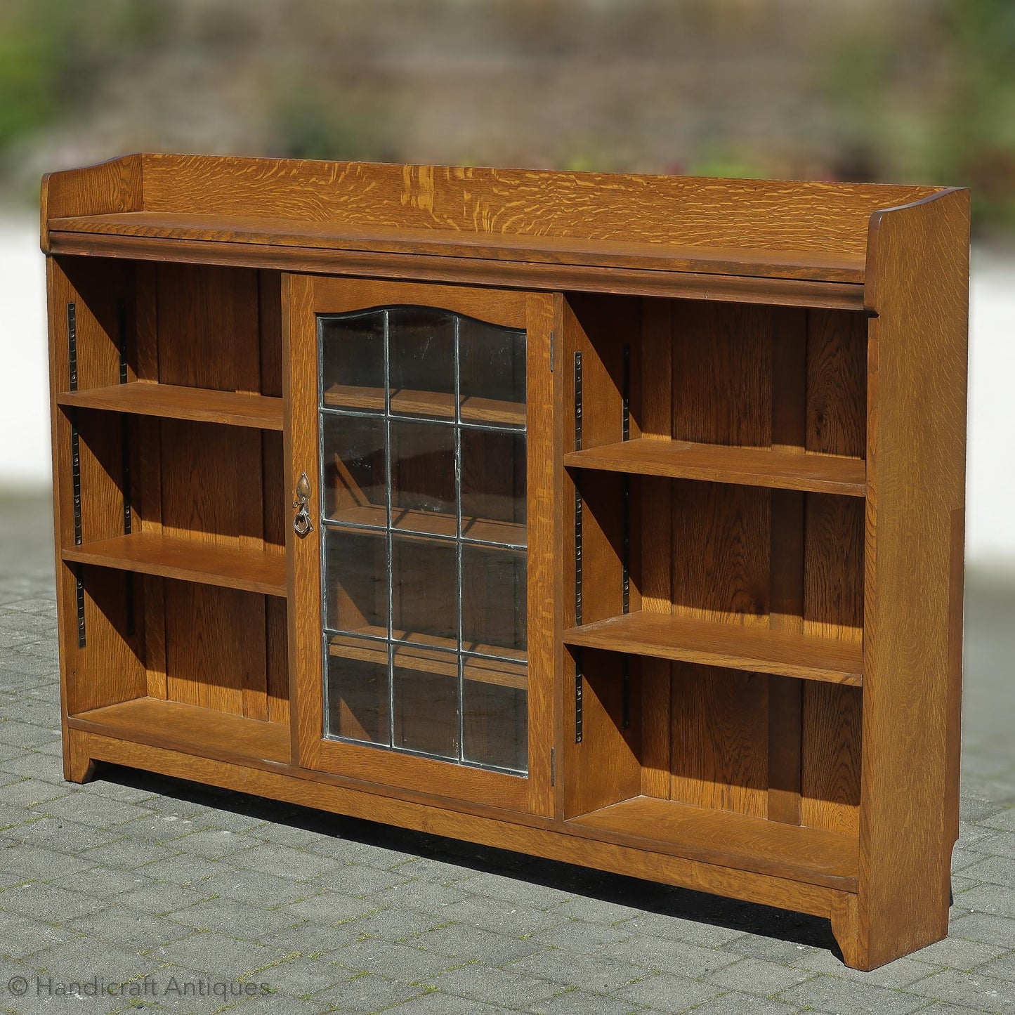 Liberty & Co Arts & Crafts Cotswold School English Oak Bookcase