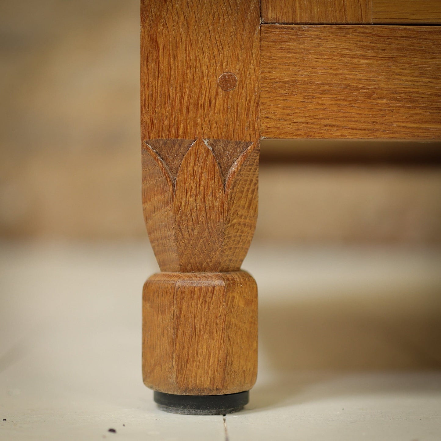 Bob ‘Wrenman’ Hunter Arts & Crafts Yorkshire School Oak Bureau