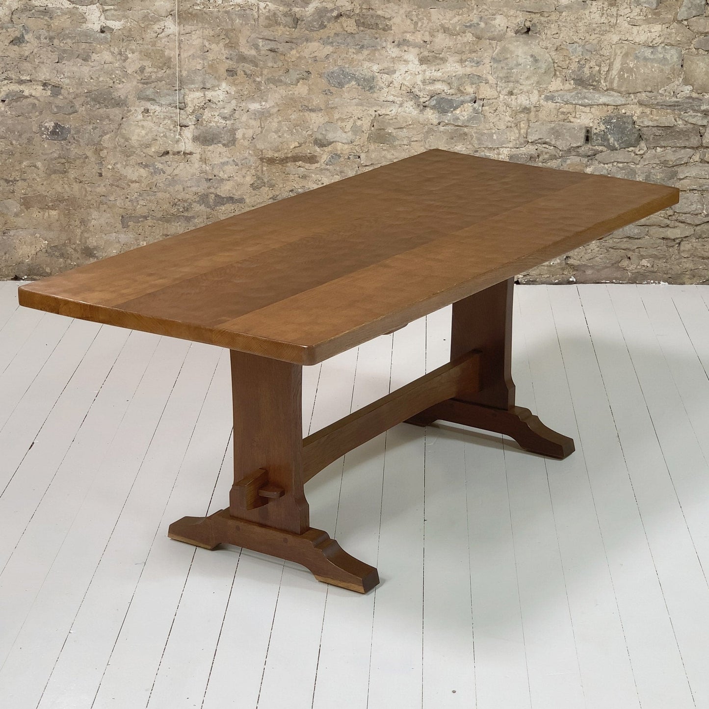 Foxman Azed Oak Refectory Dining Table