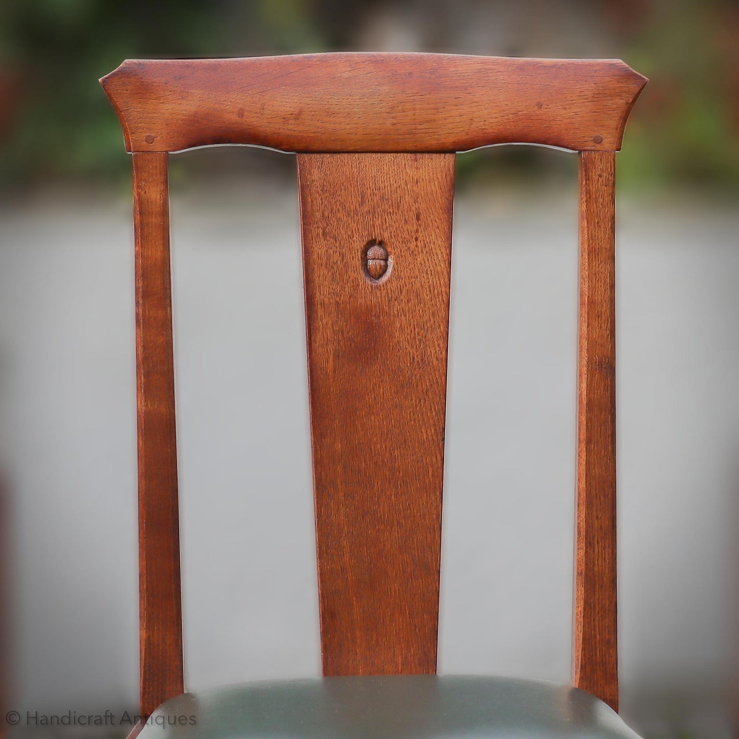Set of 6 Acornman (Ex-Mouseman) Arts & Crafts Yorkshire School English Oak Chairs