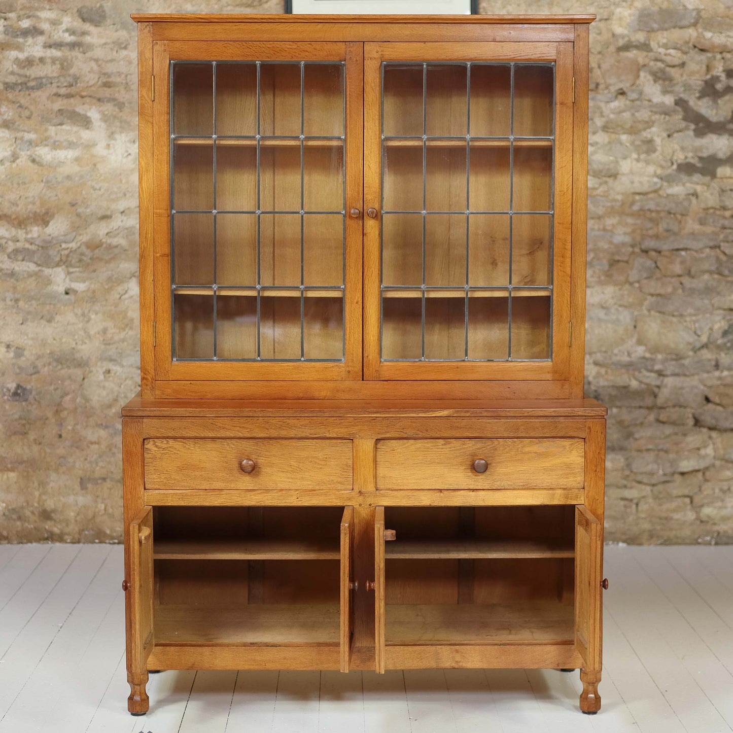 Squirrelman (Ex-Mouseman) Arts & Crafts Yorkshire School English Oak Dresser