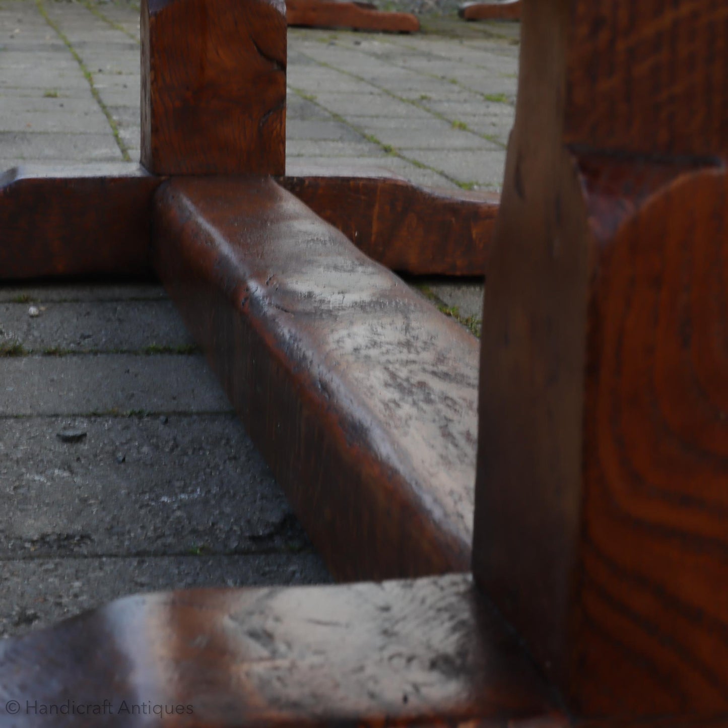 Robert 'Mouseman' Thompson Arts & Crafts Yorkshire School English Oak Dining Table