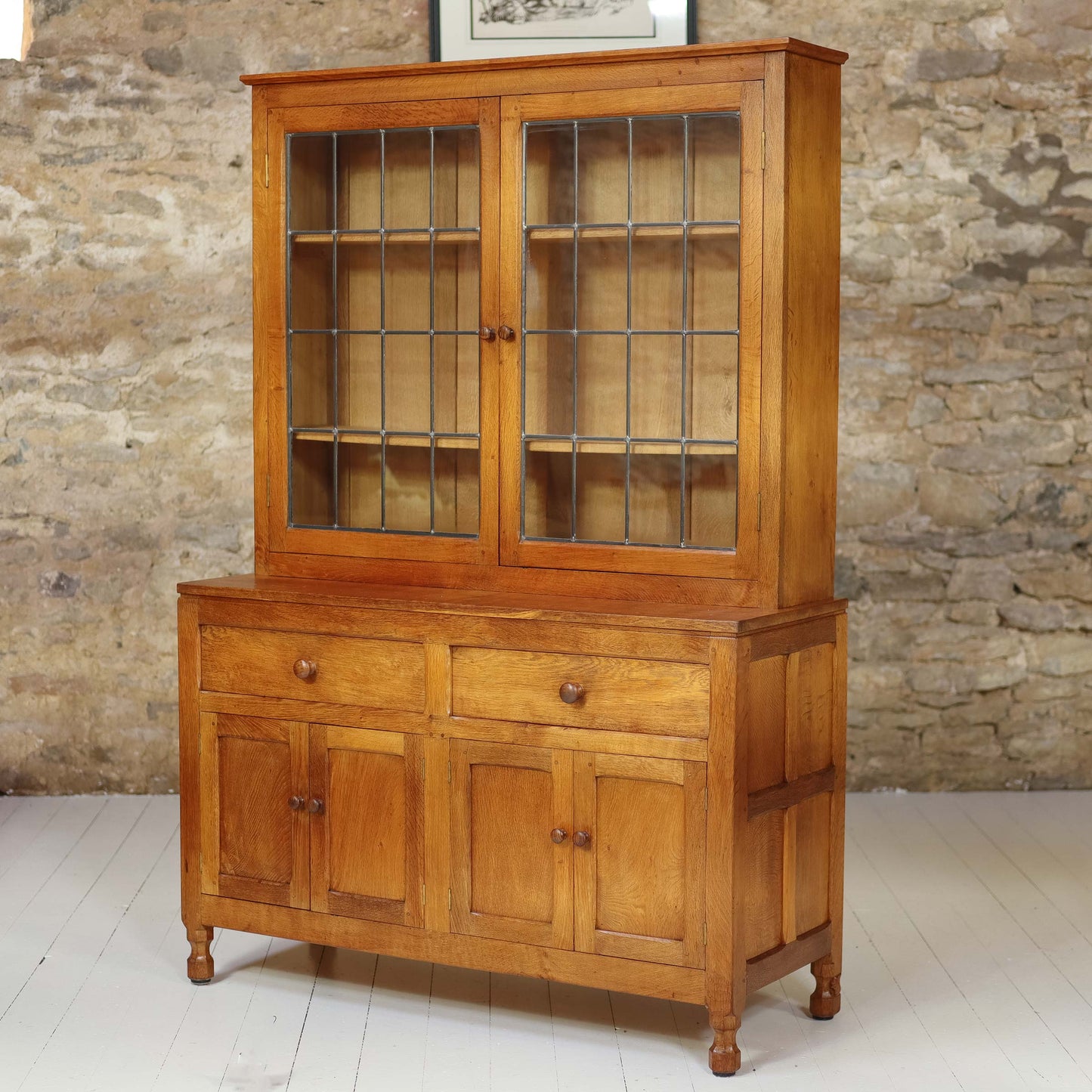 Squirrelman (Ex-Mouseman) Arts & Crafts Yorkshire School English Oak Dresser
