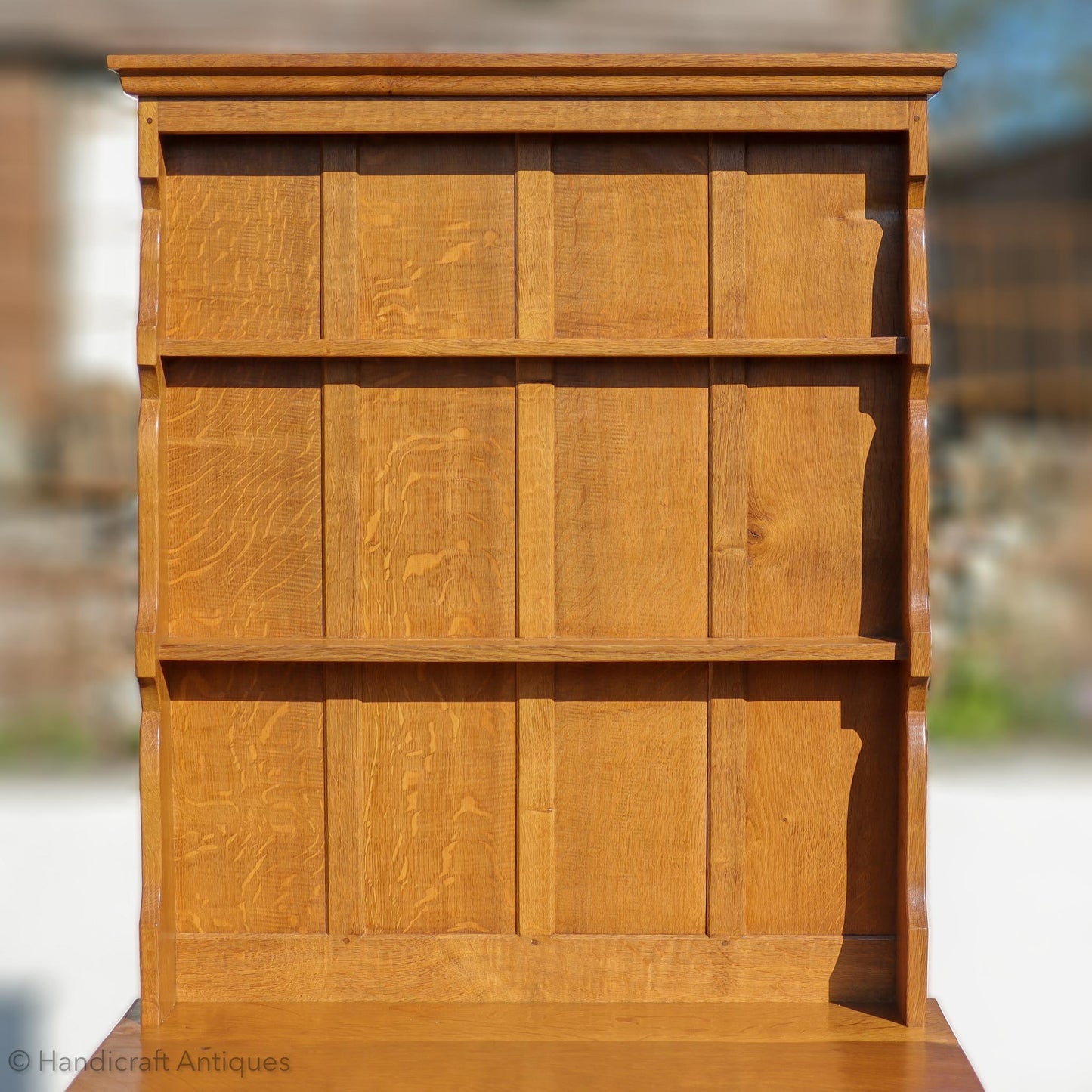 Eagleman (Ex-Mouseman) Arts & Crafts Yorkshire School English Oak Dresser
