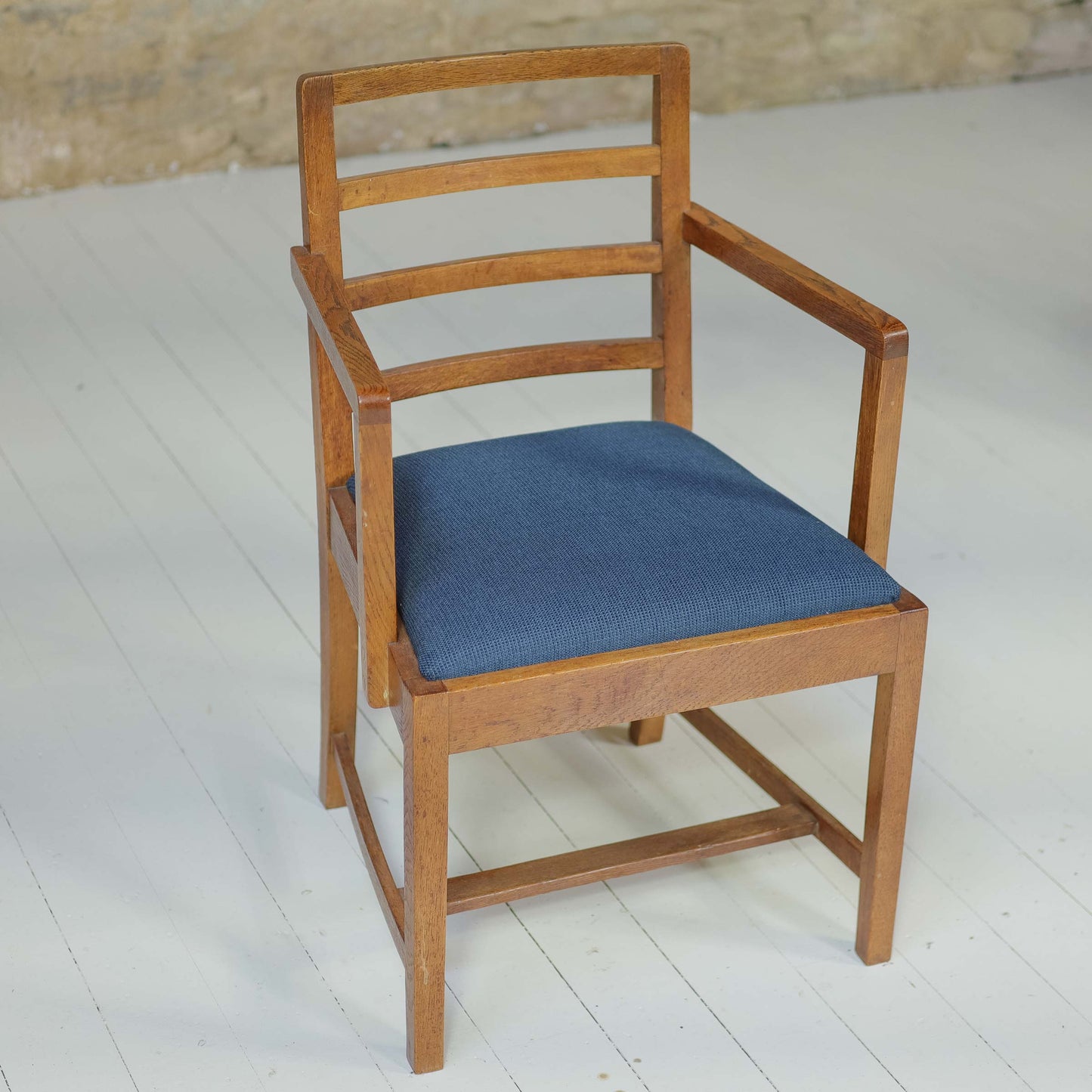 Set of 6 Gordon Russell Arts & Crafts Cotswold School English Oak Chair c. 1935