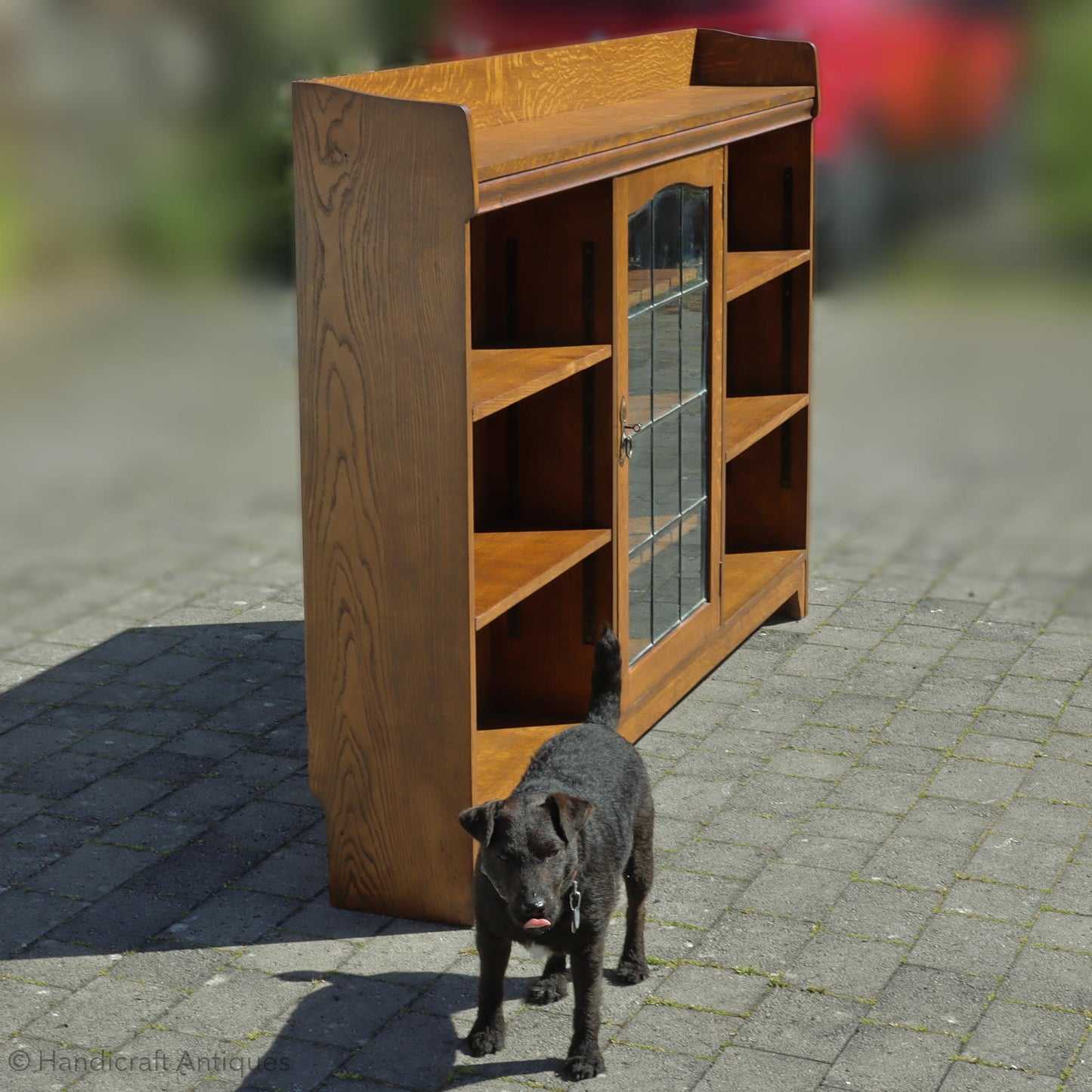 Liberty & Co Arts & Crafts Cotswold School English Oak Bookcase
