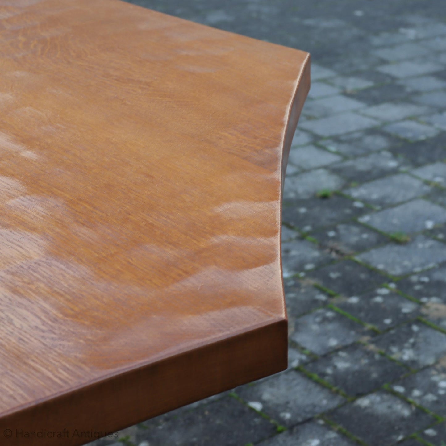Robert 'Mouseman' Thompson Arts & Crafts Yorkshire School English Oak Dining Table