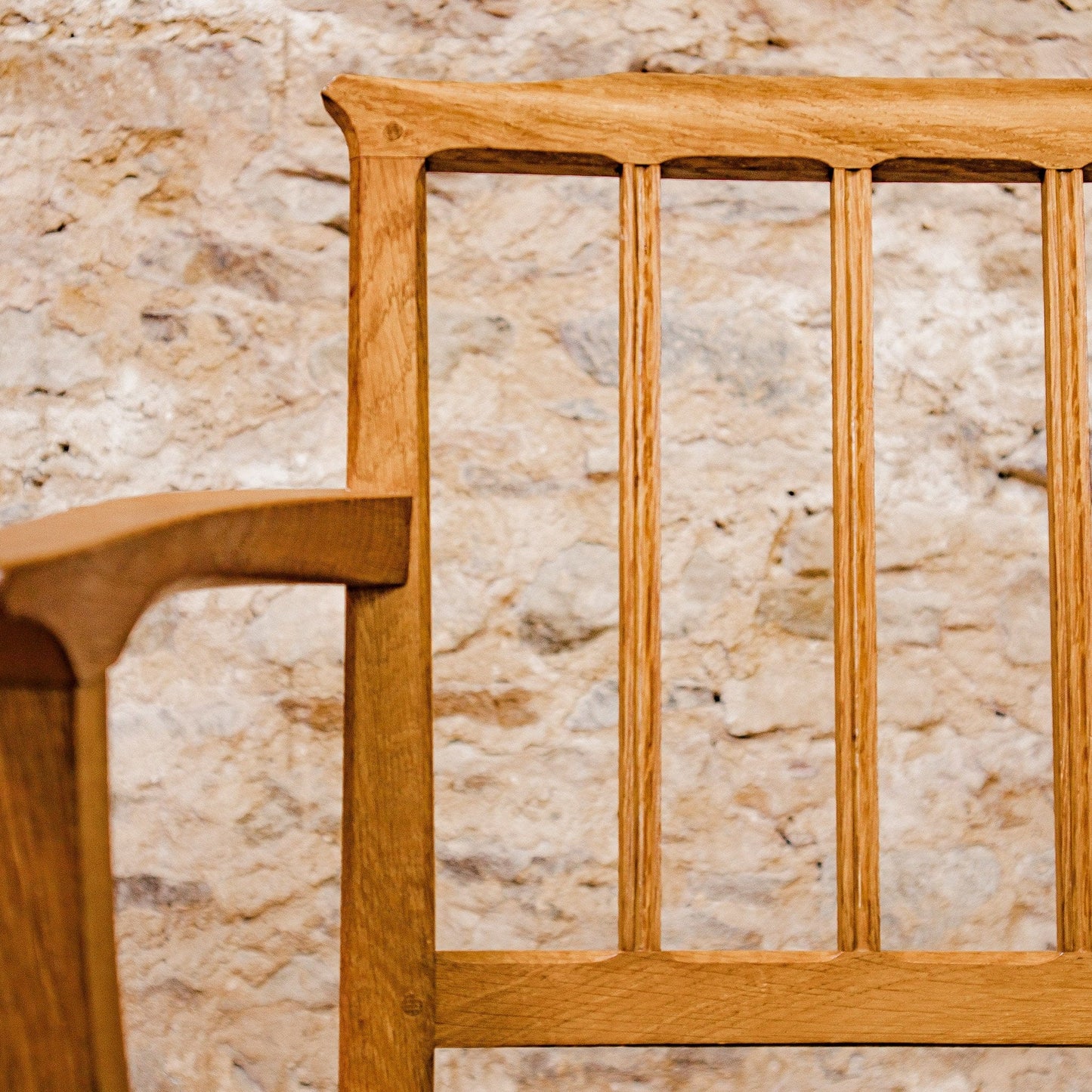 6 Acornman (Ex-Mouseman) Arts & Crafts Cotswold School English Oak 6 Chairs 1970