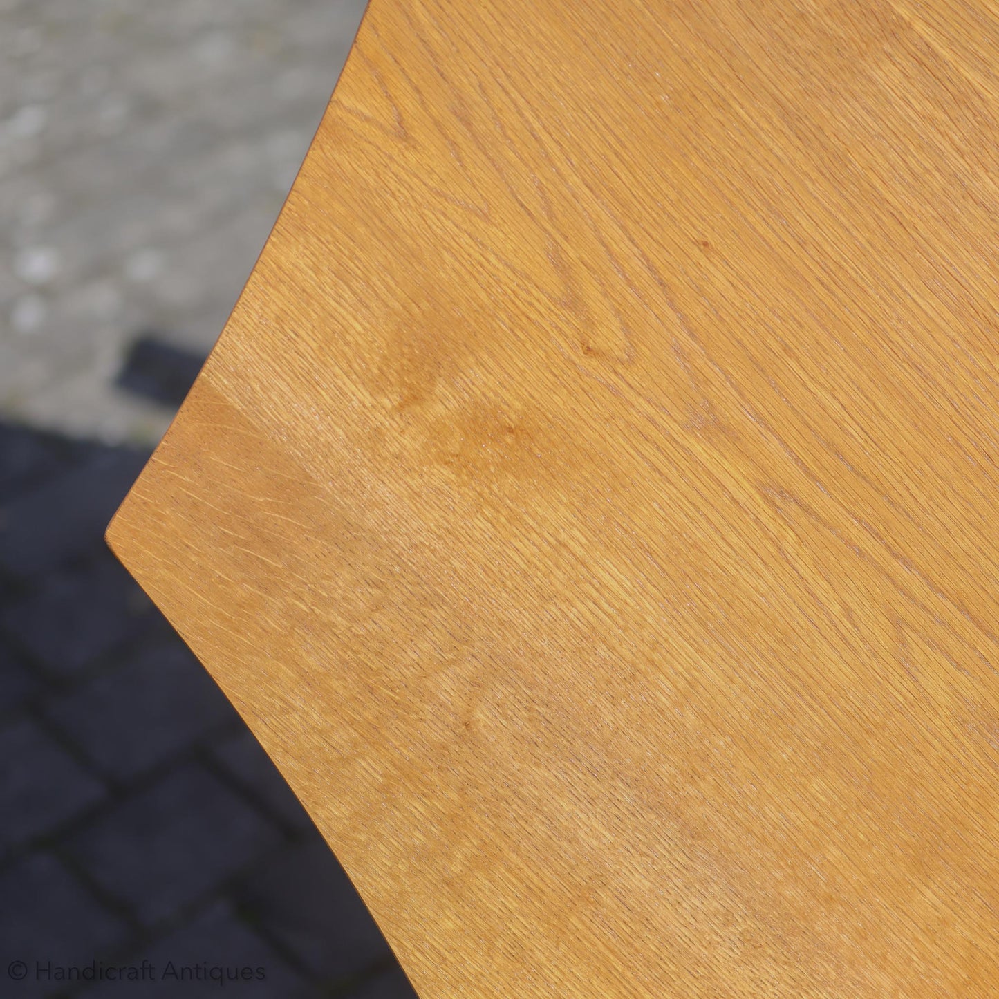 Arts & Crafts Yorkshire School English Oak Dining Table